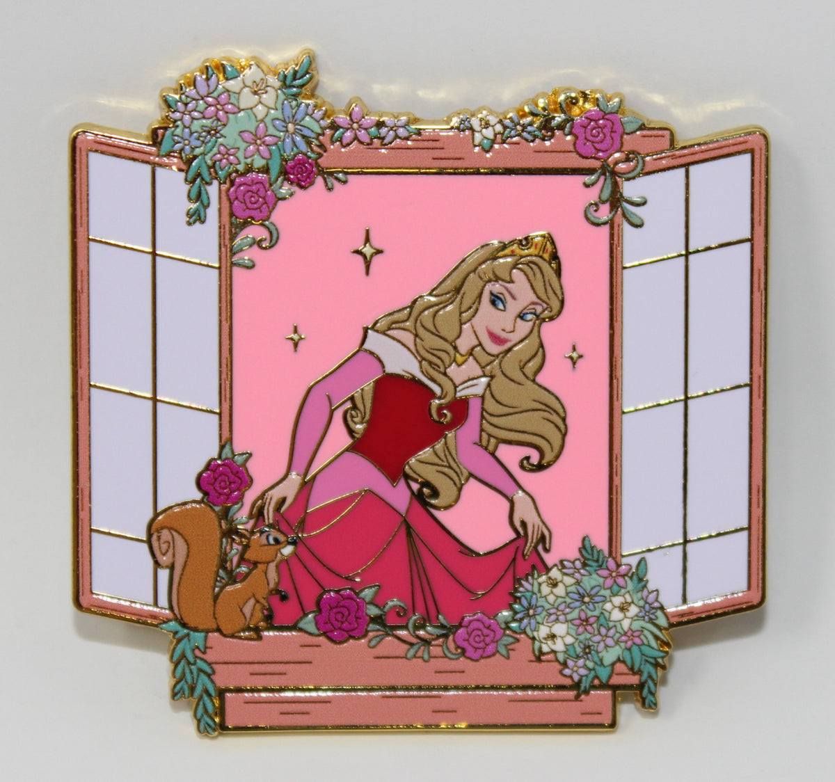Aurora Disney Princess Balcony Scene Mystery BoxLunch Pin