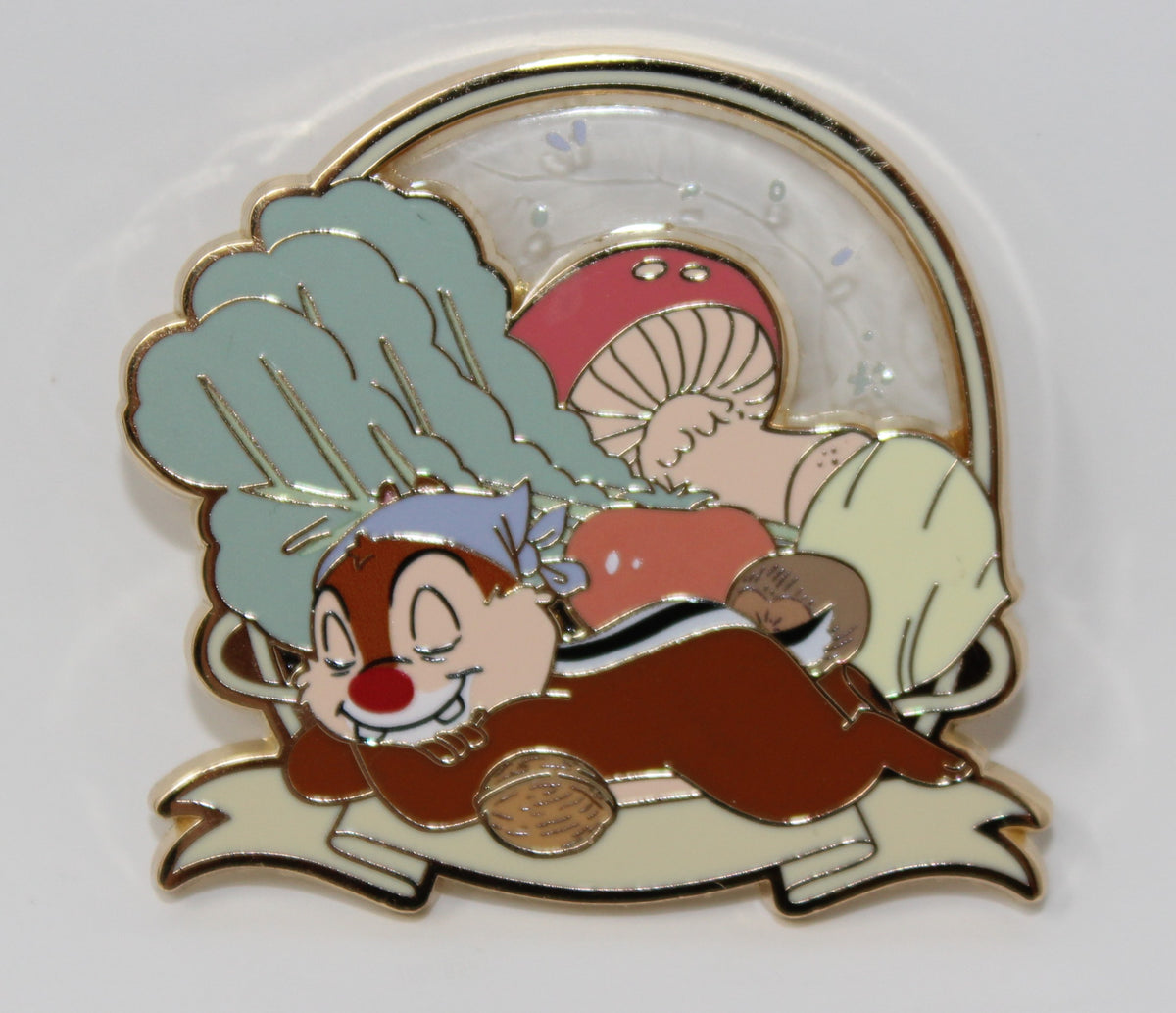 Dale Napping Chip & Dale Veggies Mystery BoxLunch Pin
