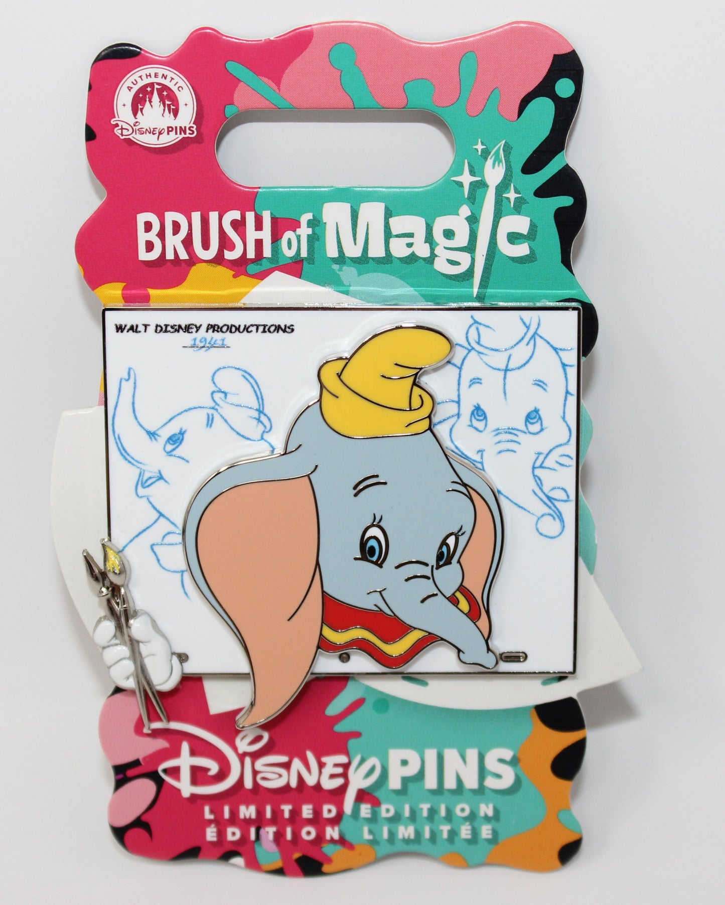 Dumbo Brush of Magic Limited Edition Disney Pin