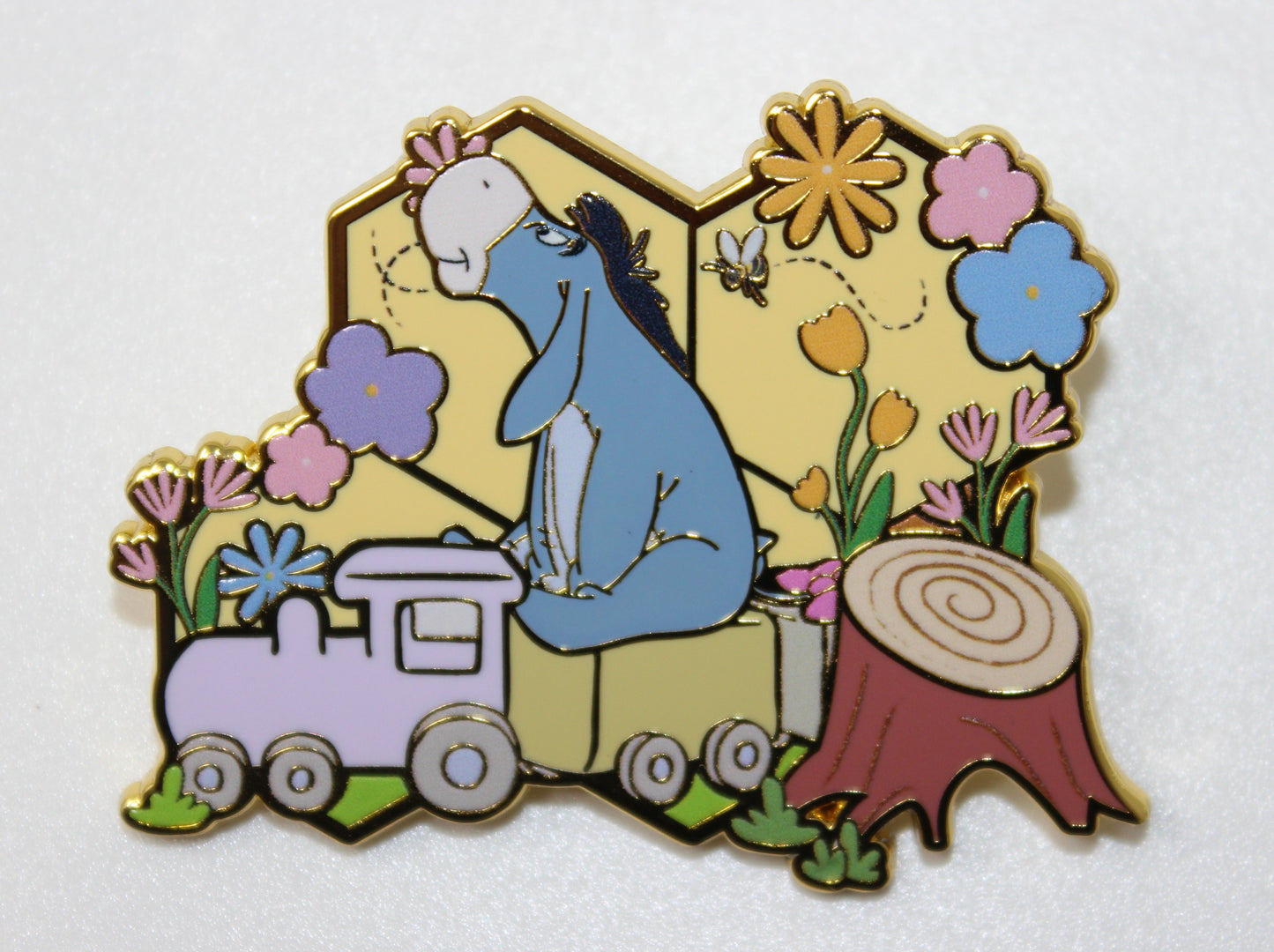 Eeyore Winnie the Pooh Honeycomb Characters Mystery BoxLunch Pin