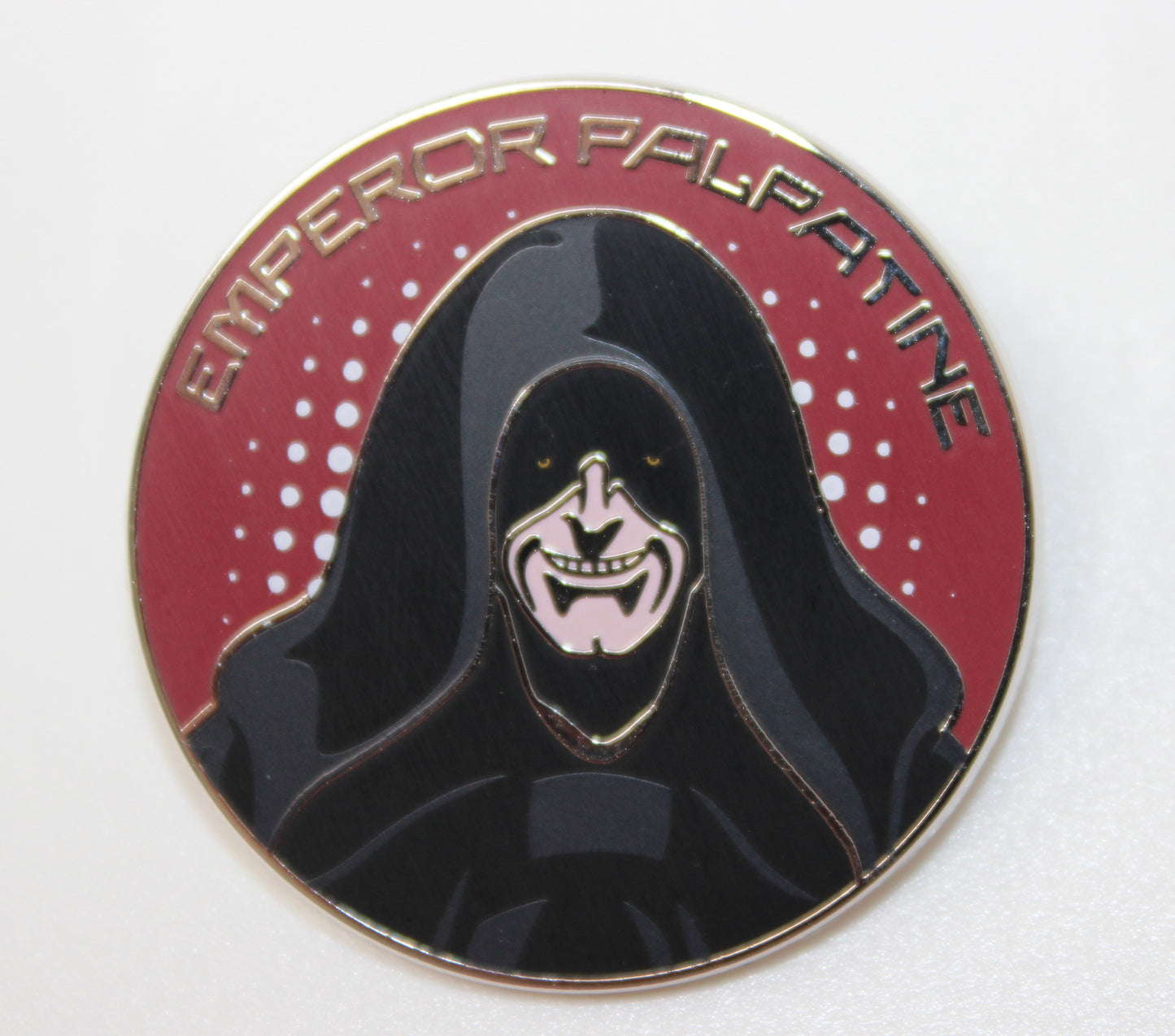 Emperor Palpatine Screen Tone Star Wars Mystery Disney Pin
