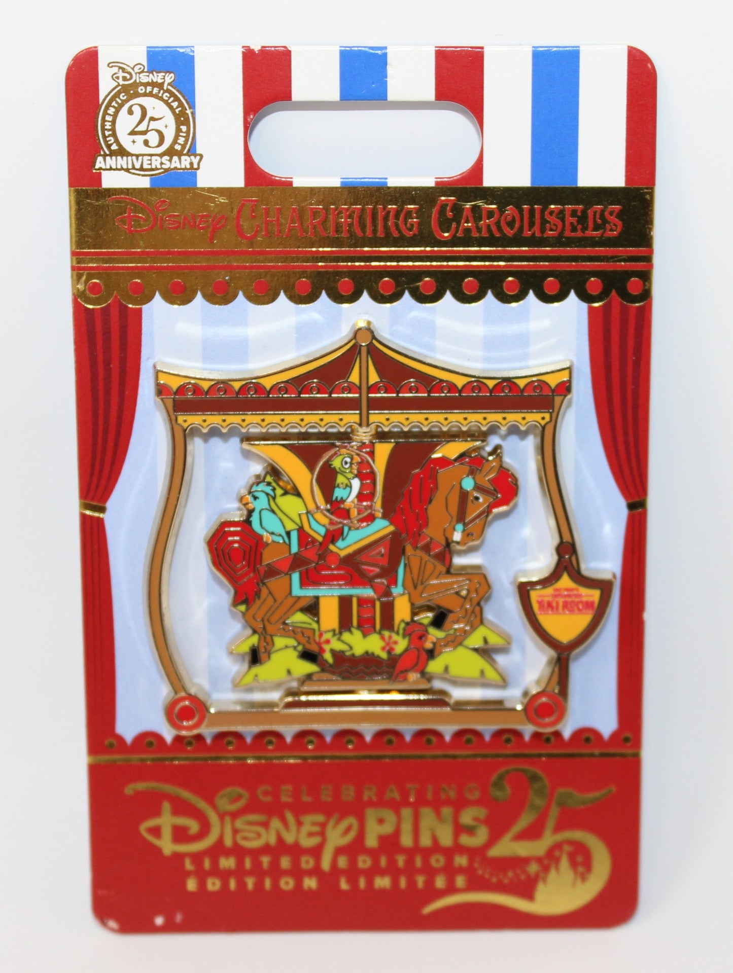 Enchanted Tiki Room Charming Carousels Disney Pin