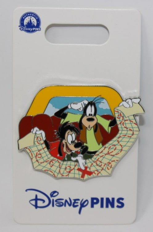 Goofy & Max Map Disney Pin