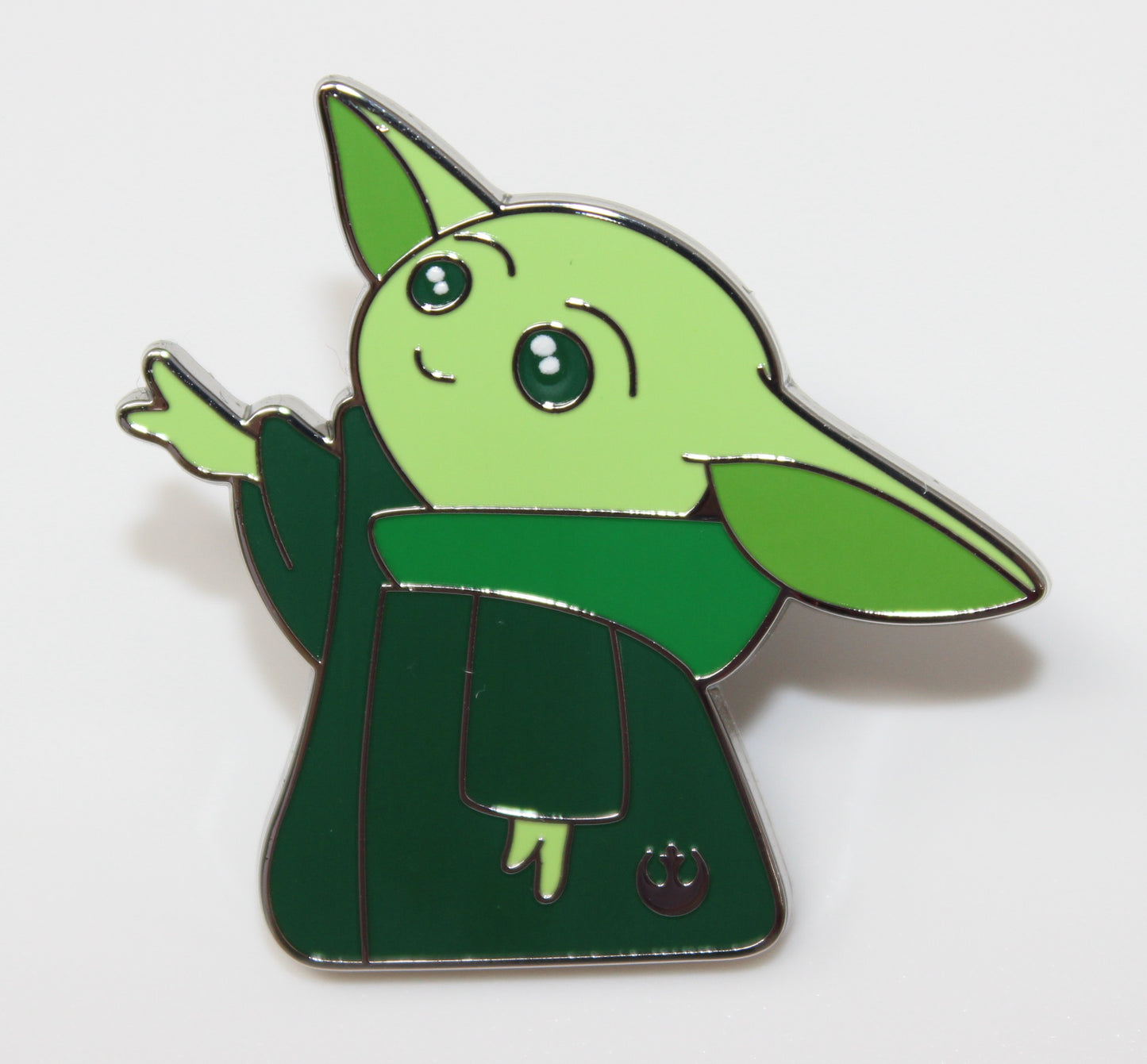 Grogu Green Color Story Chaser 2025 Hidden Disney Wave B Pin
