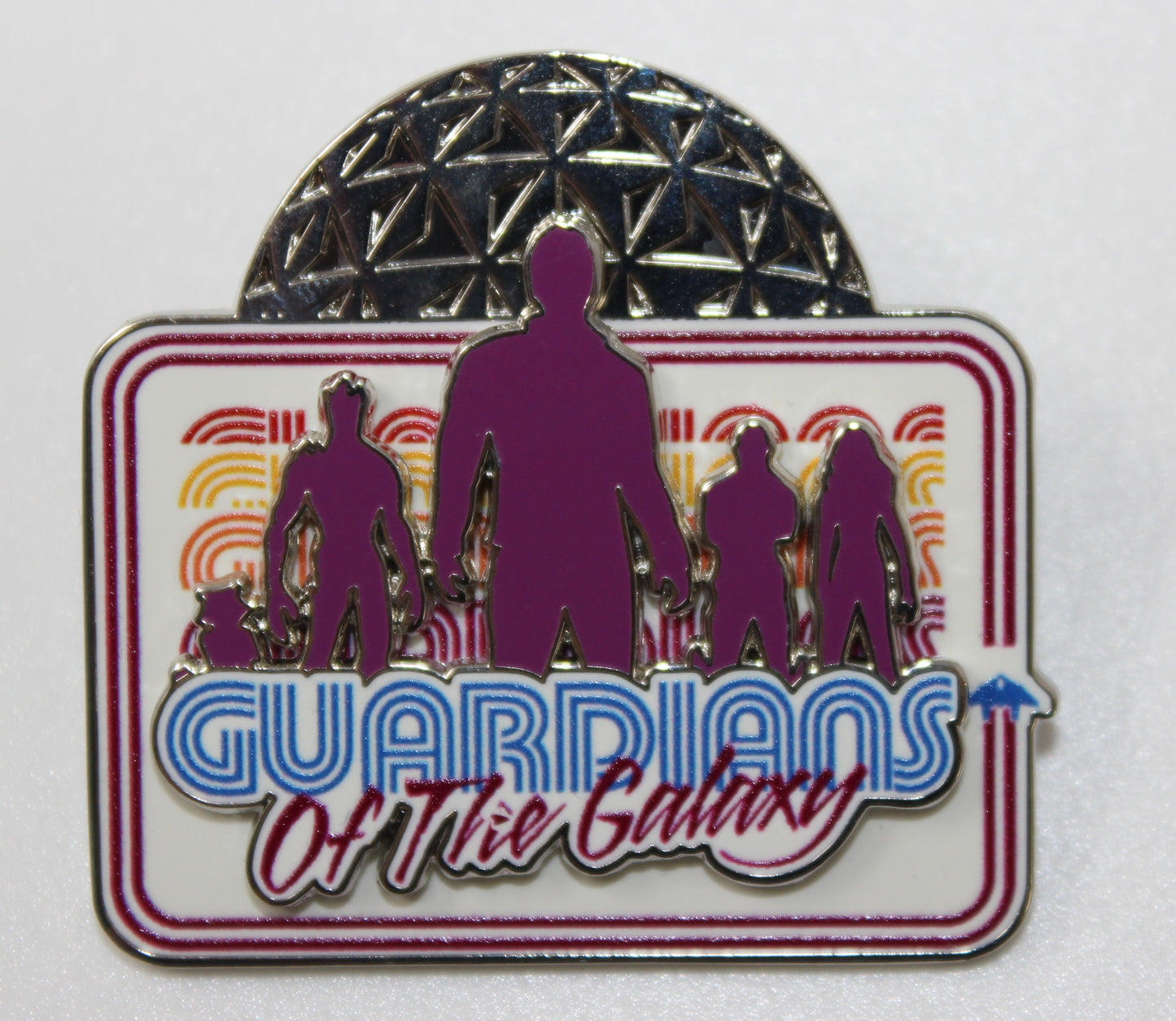 Guardians of the Galaxy Silhouettes Disney Pin