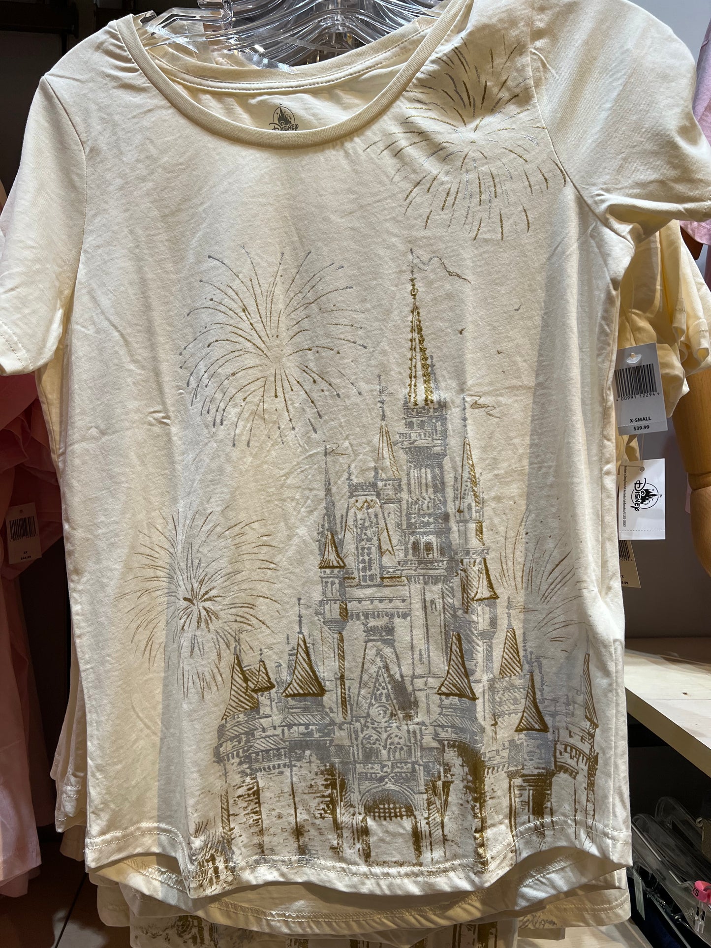 Cinderella Castle Walt Disney World Adult T-Shirt