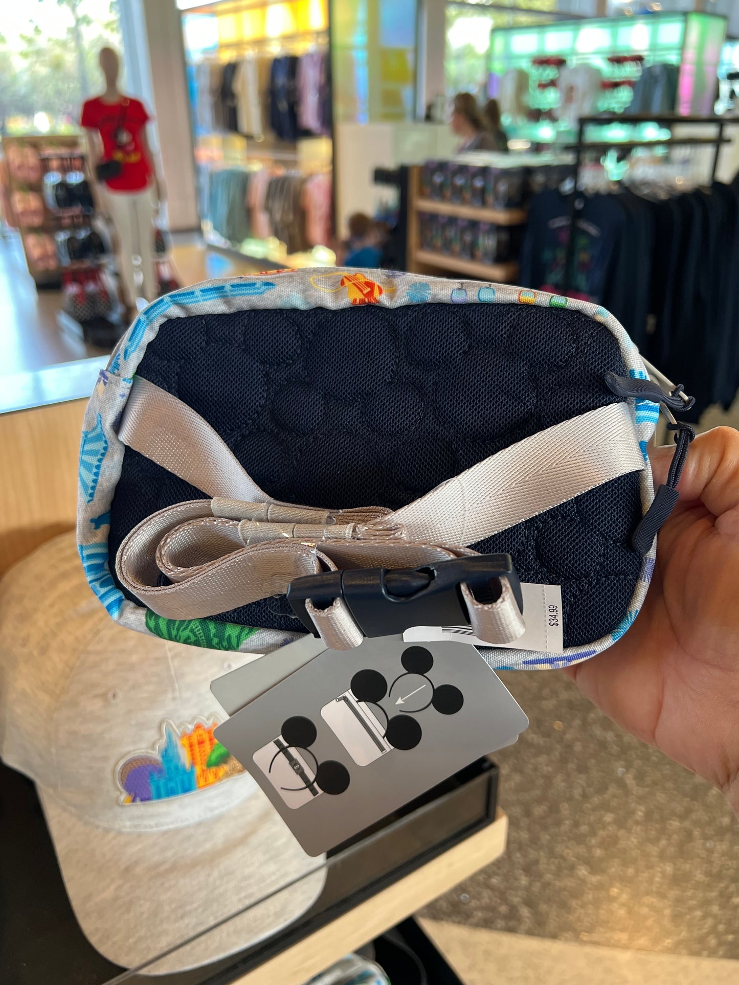 Walt Disney World 4 Park Icons Fanny Pack