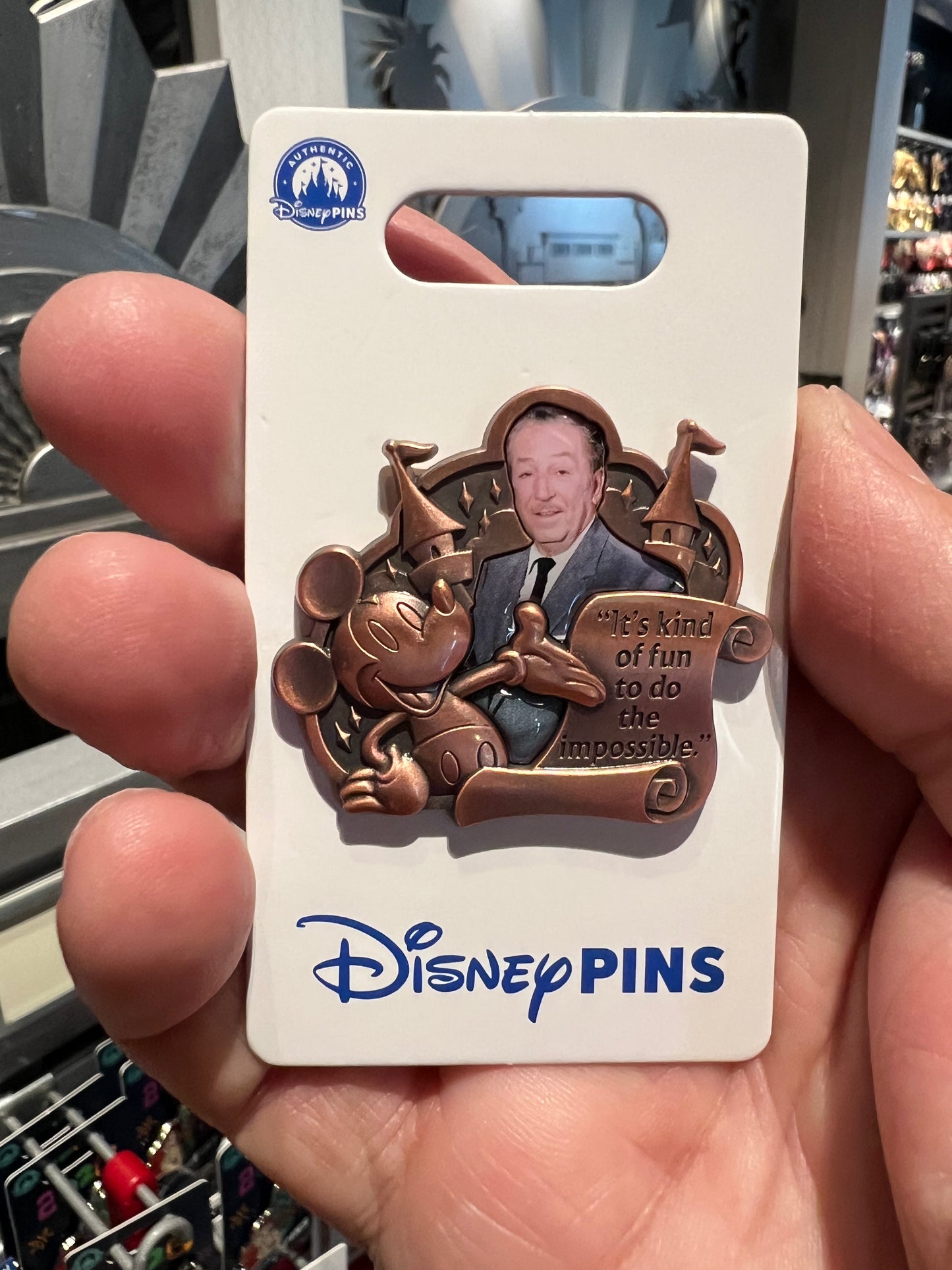 Mickey Mouse & Walt Disney Disney Pin