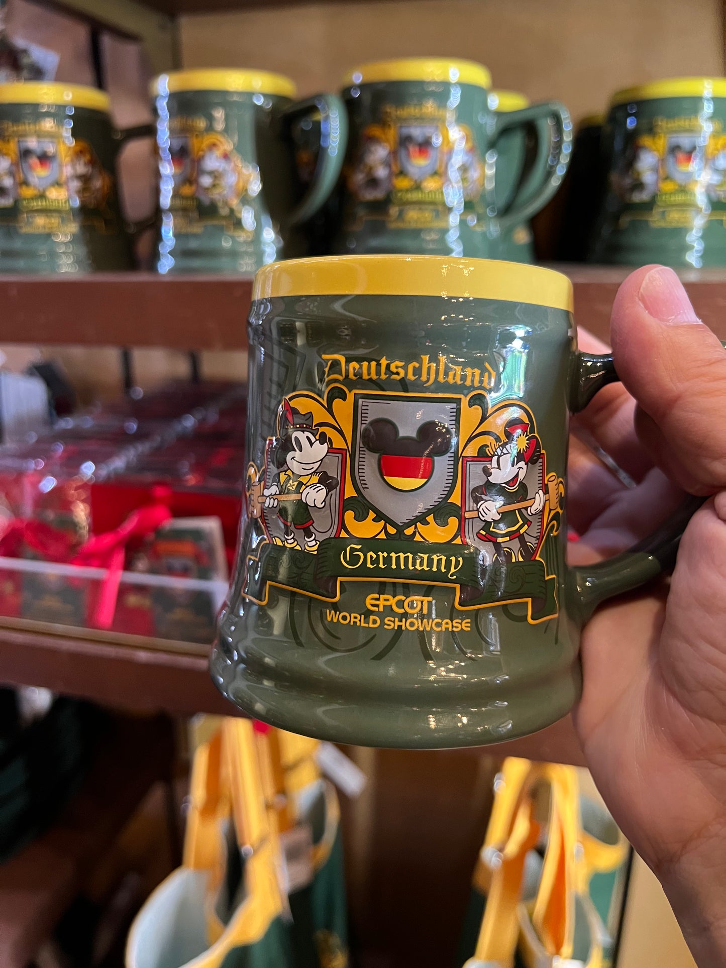 Mickey & Minnie Deutschland Mug 14 oz.