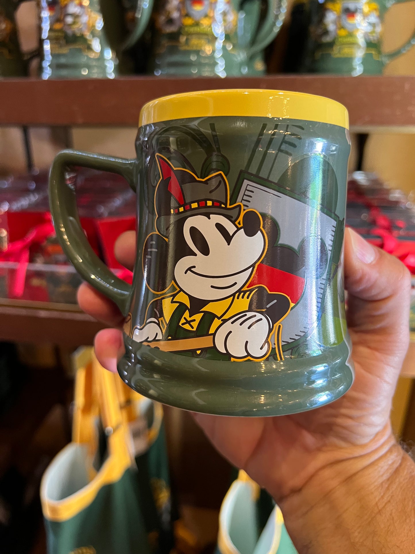 Mickey & Minnie Deutschland Mug 14 oz.