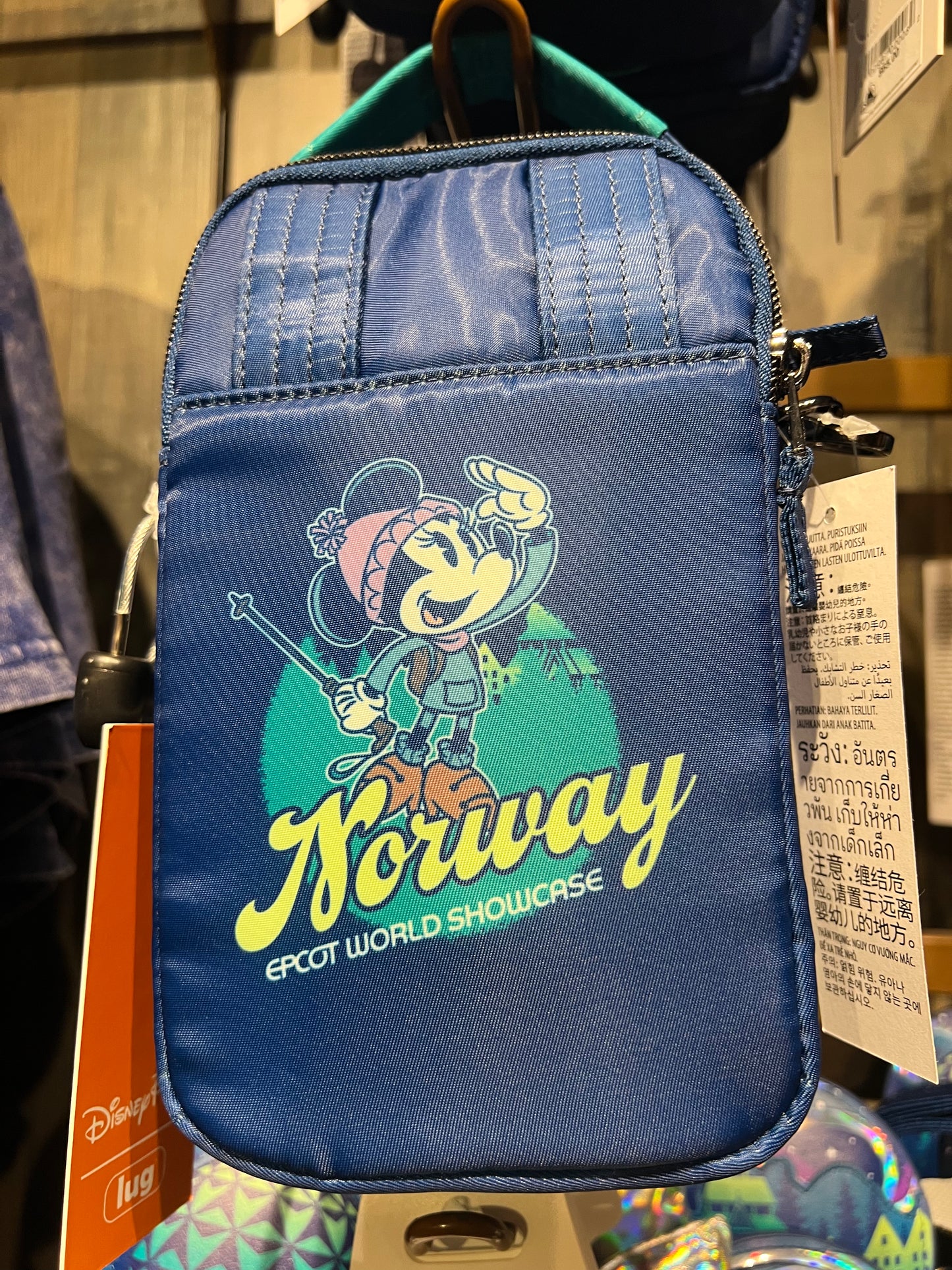 Minnie Mouse Epcot Norway Lug Bag
