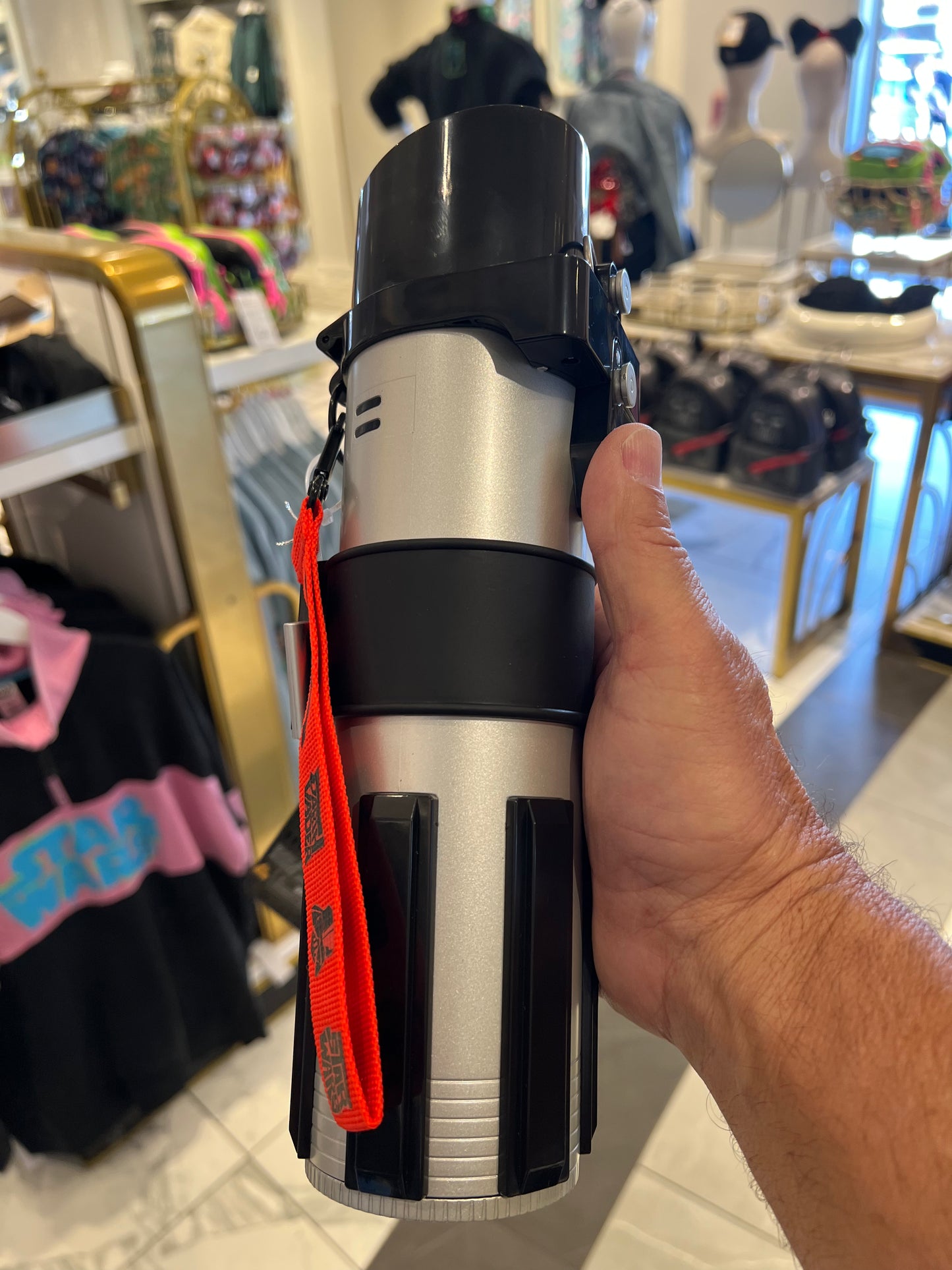 Darth Vader Lightsaber Hilt Light-Up Water Bottle
