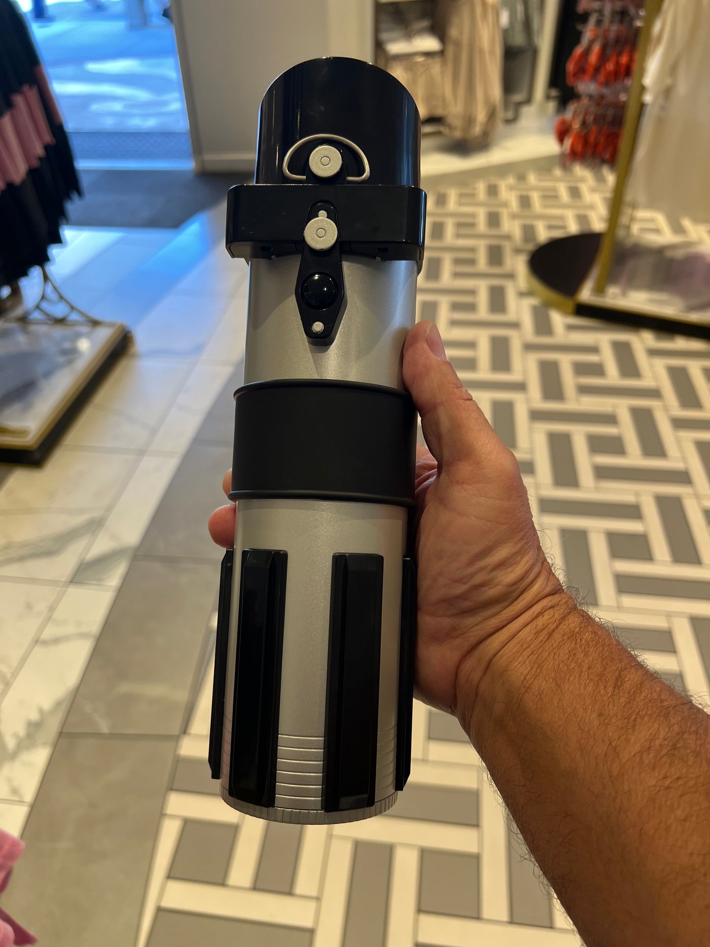 Darth Vader Lightsaber Hilt Light-Up Water Bottle