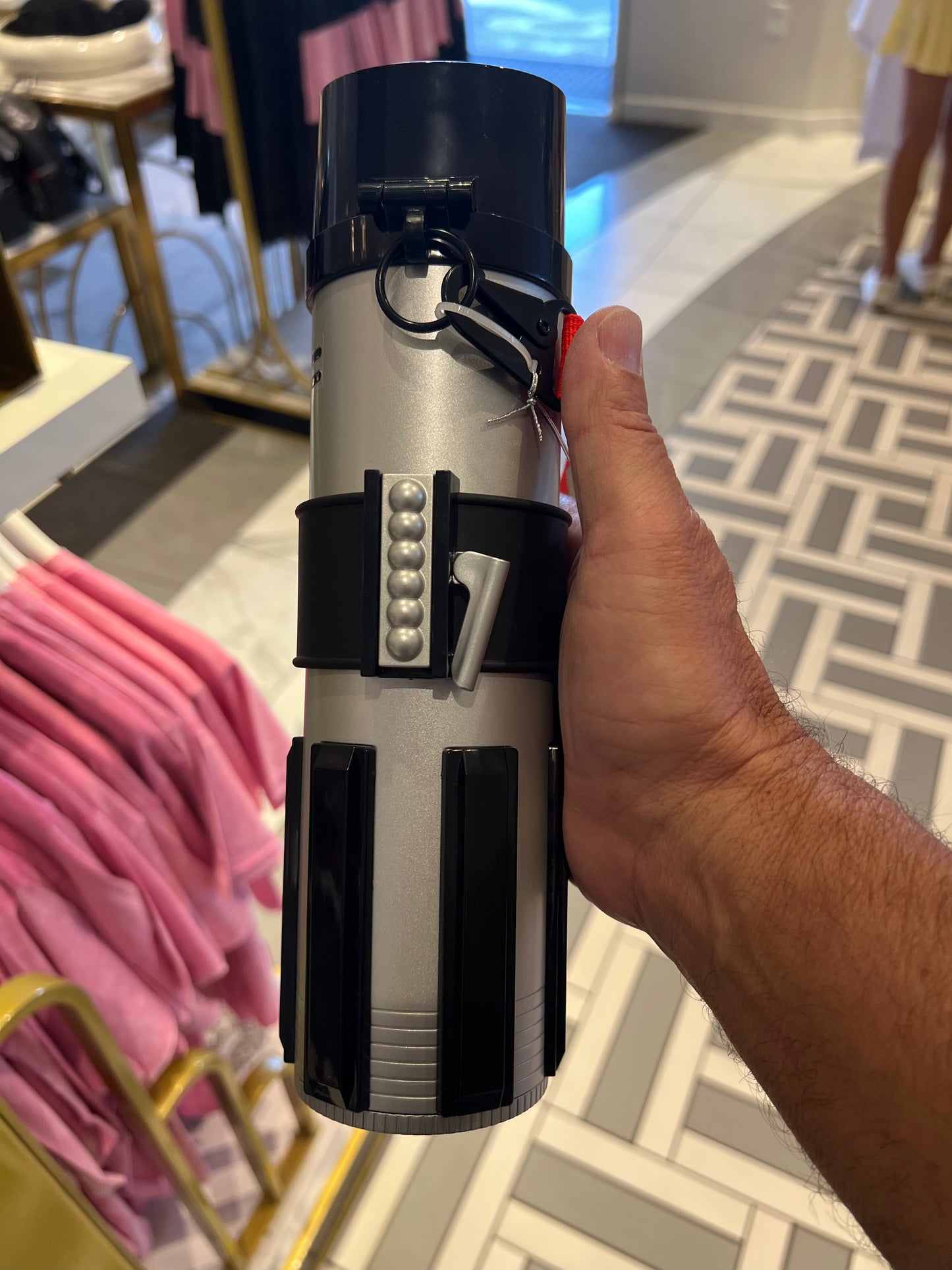 Darth Vader Lightsaber Hilt Light-Up Water Bottle