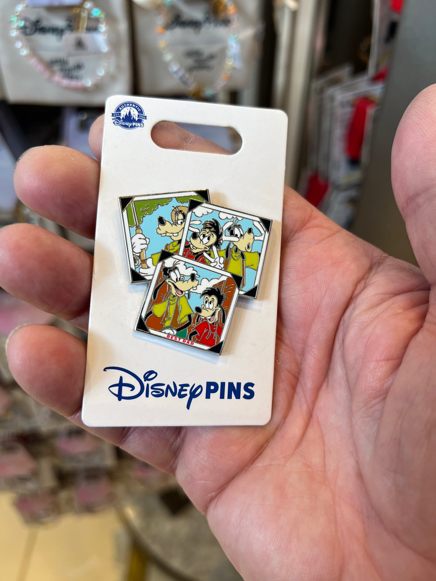 Goofy & Max Photos Disney Pin