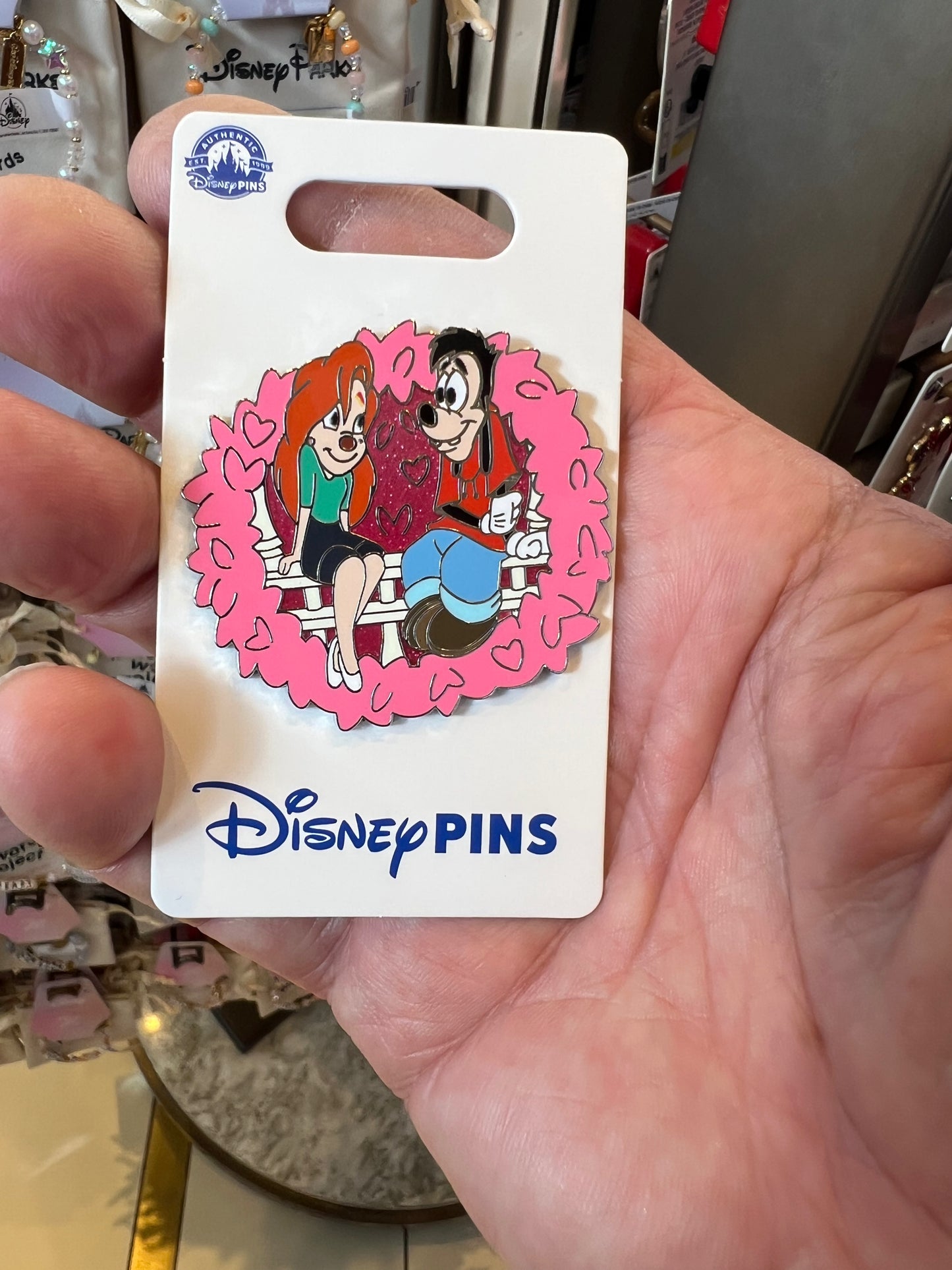 Max & Roxanne Disney Pin