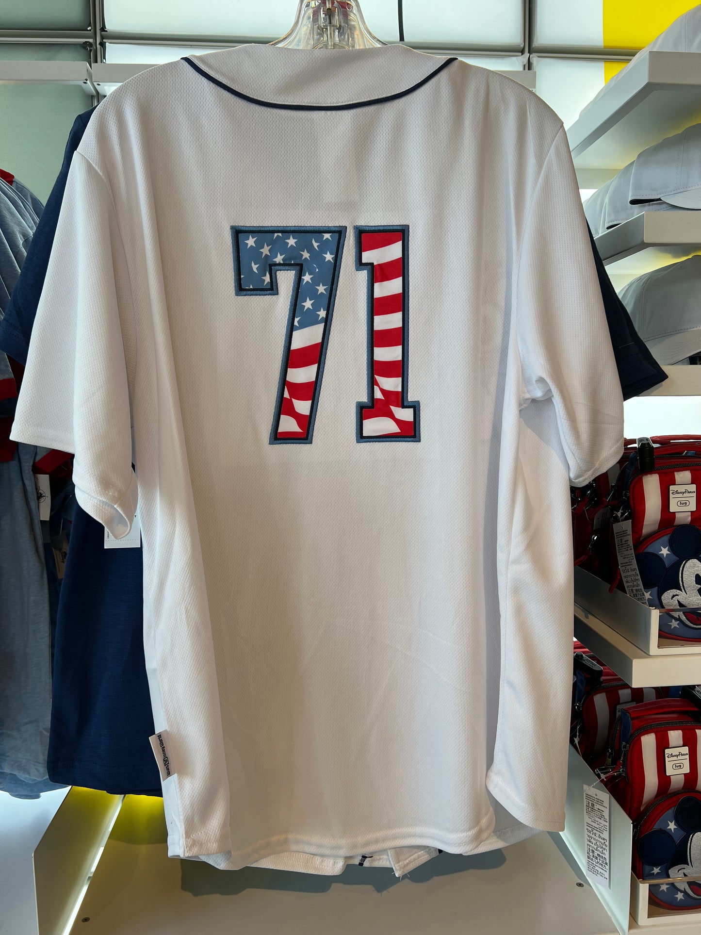 Walt Disney World Americana Baseball Jersey