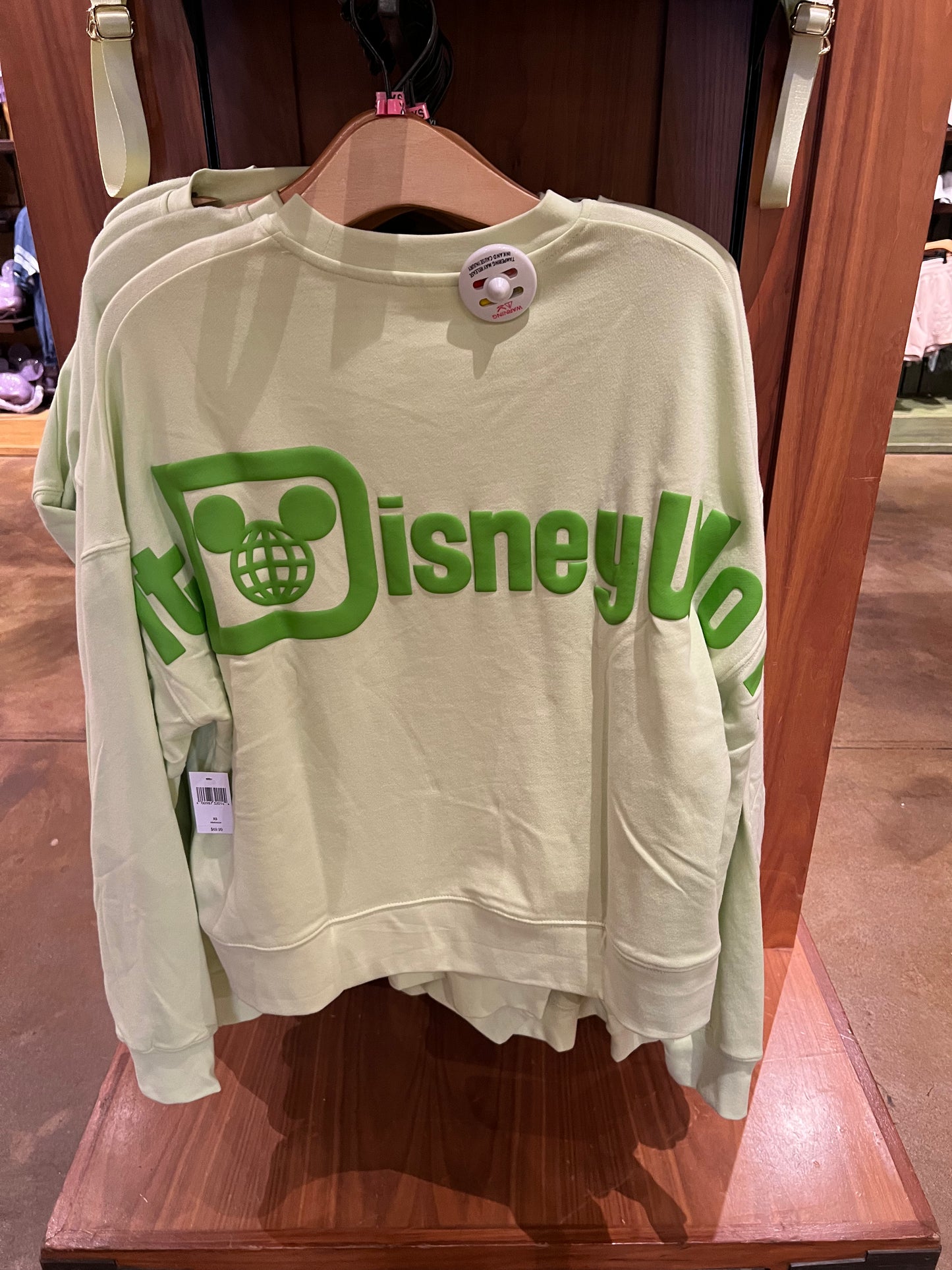 Tinker Bell Keyhole Walt Disney World Adult Sweatshirt