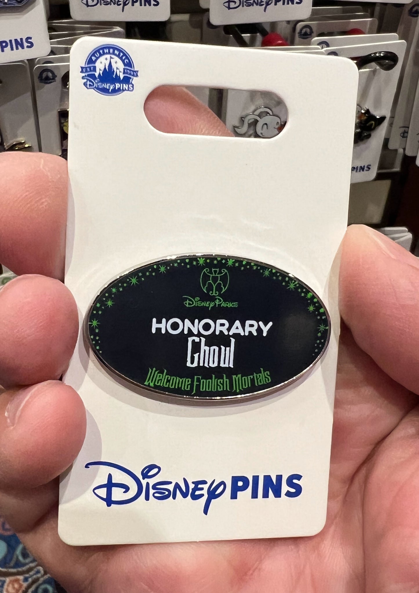 Haunted Mansion Honorary Ghoul Disney Pin