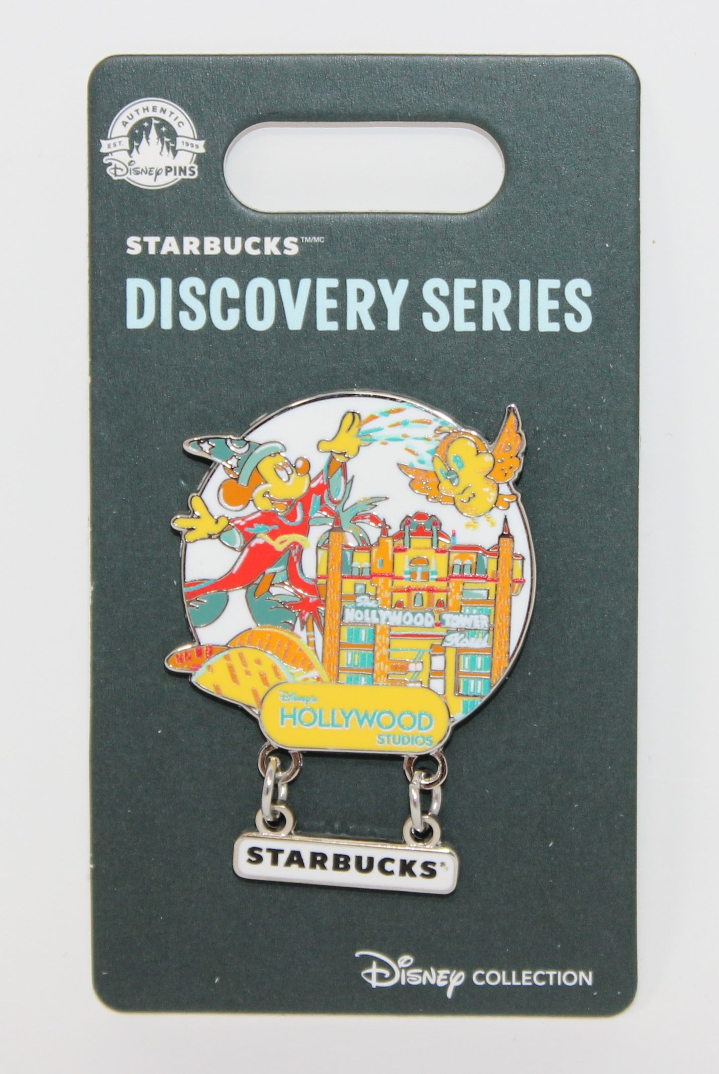 Sorcerer Mickey Hollywood Studios Starbucks Disney Pin