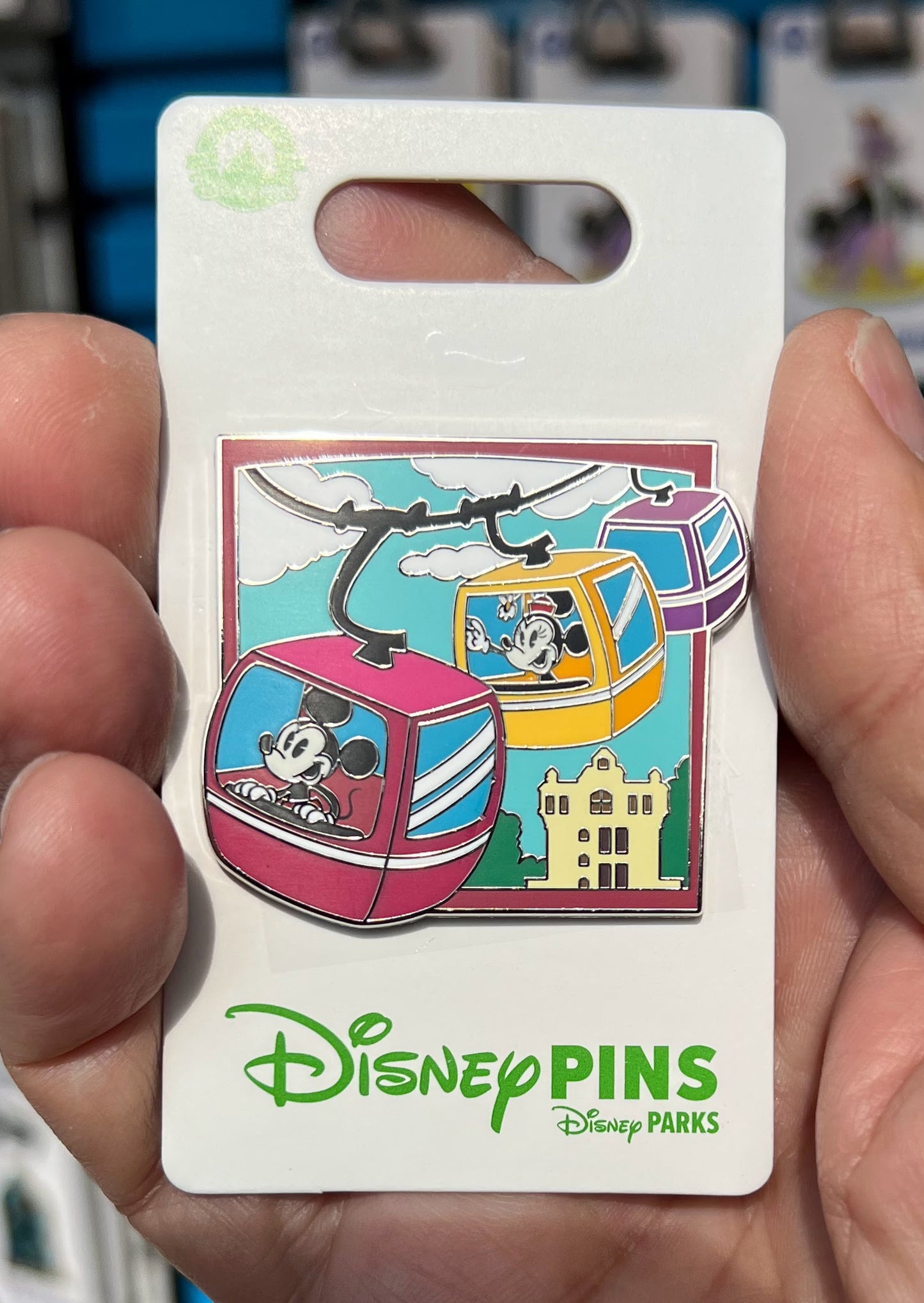Mickey & Minnie Mouse Gondola Disney Pin