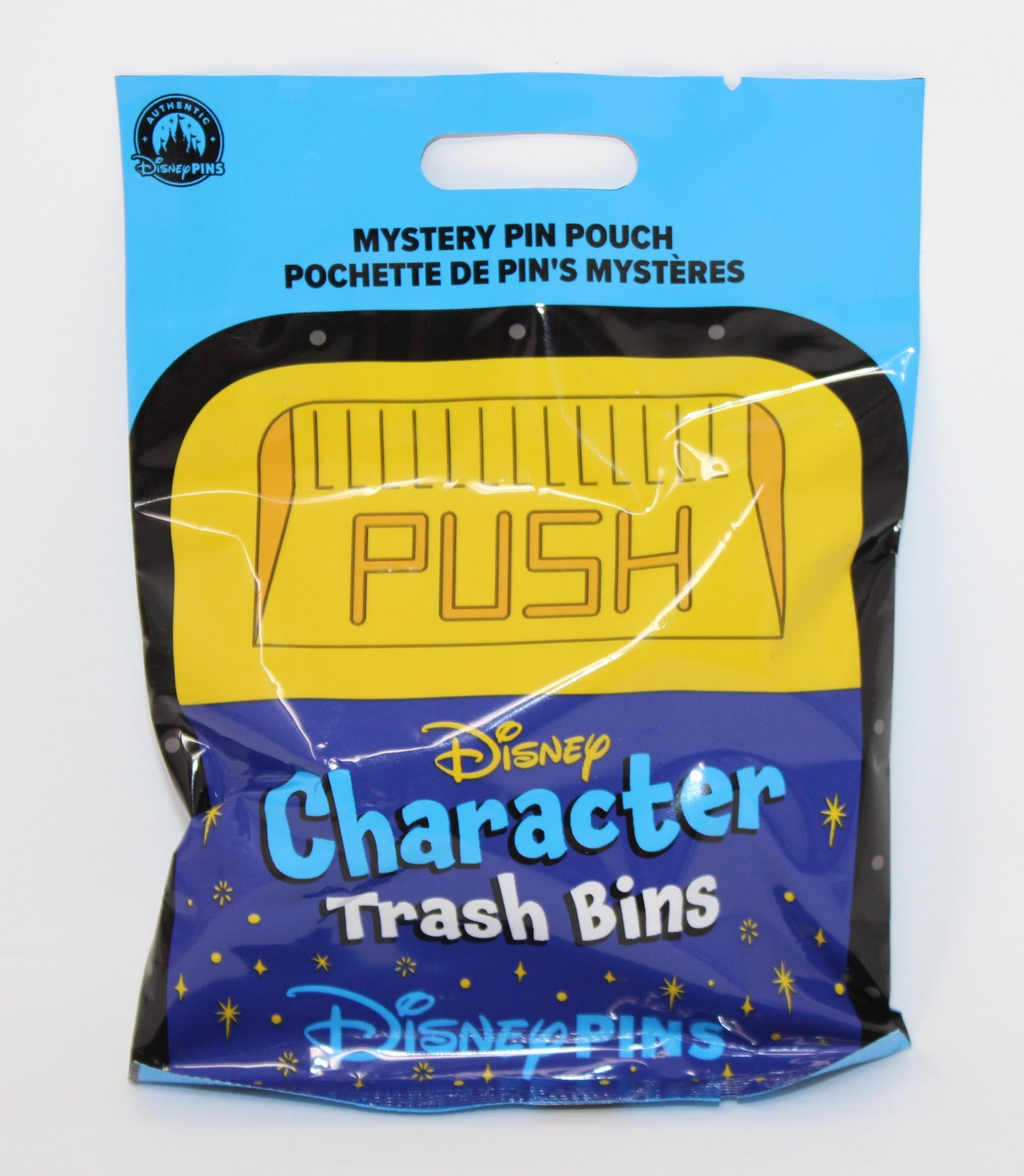 Character Trash Bins Mystery Disney Pin Pack