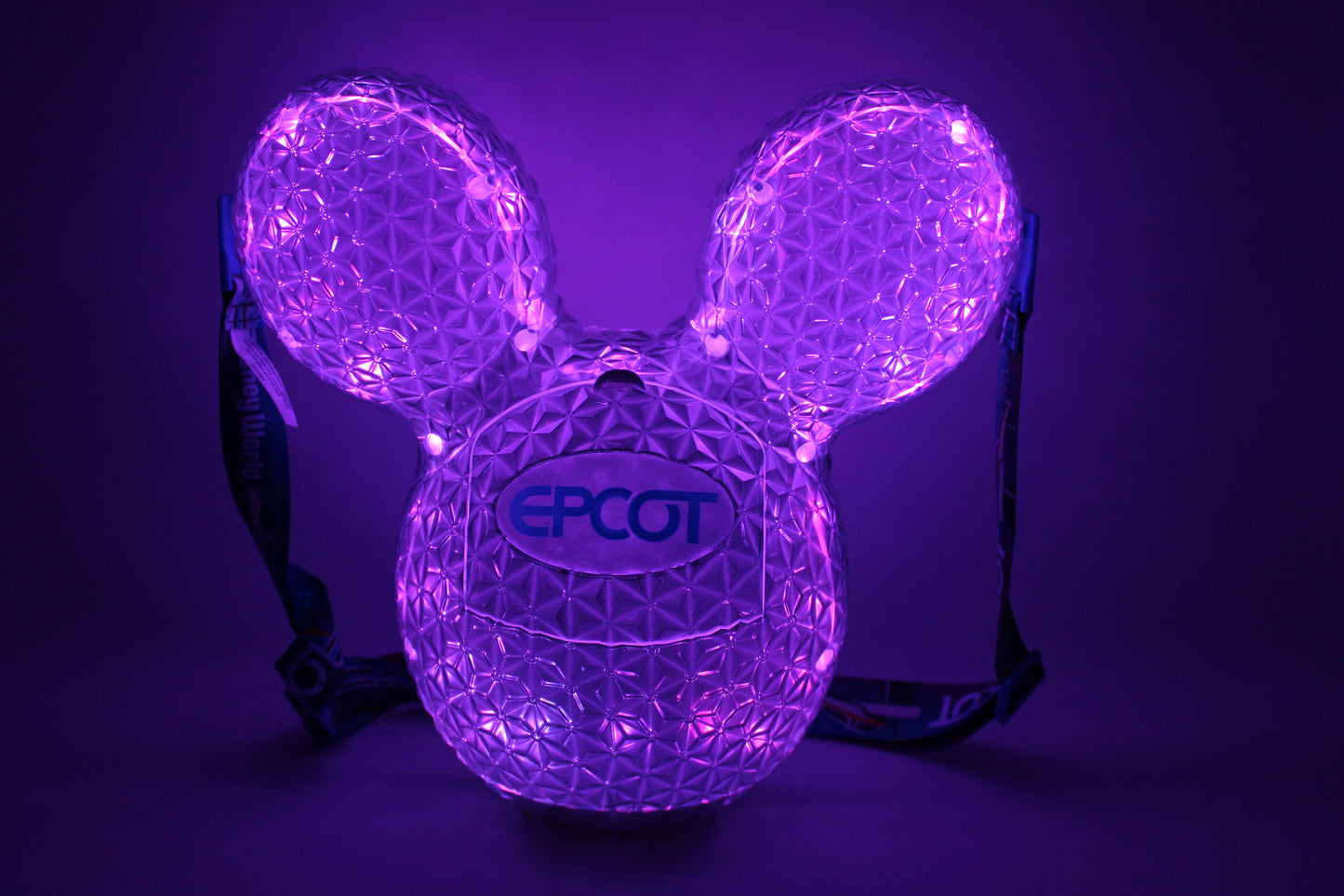 Epcot Spaceship Earth Light Up Disney Popcorn Bucket