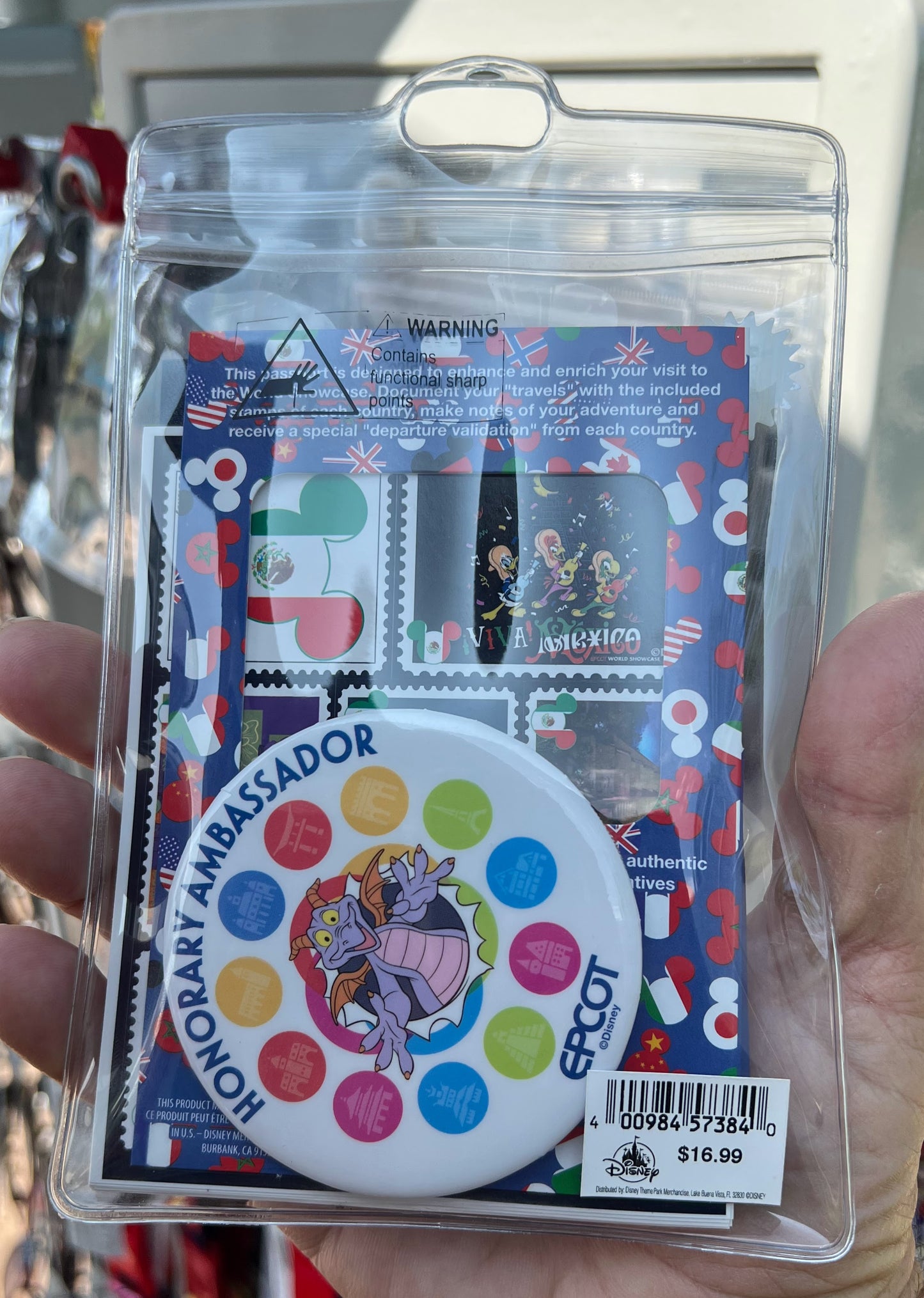 Epcot World Showcase Passport Pack