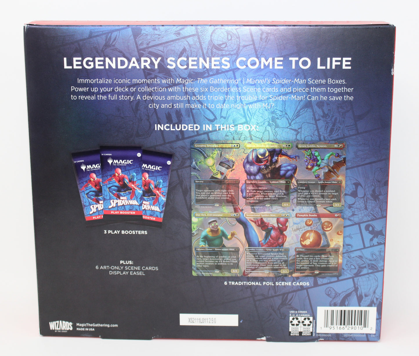Magic the Gathering Spider-Man Scene Box Spidey's Sensational Showdown