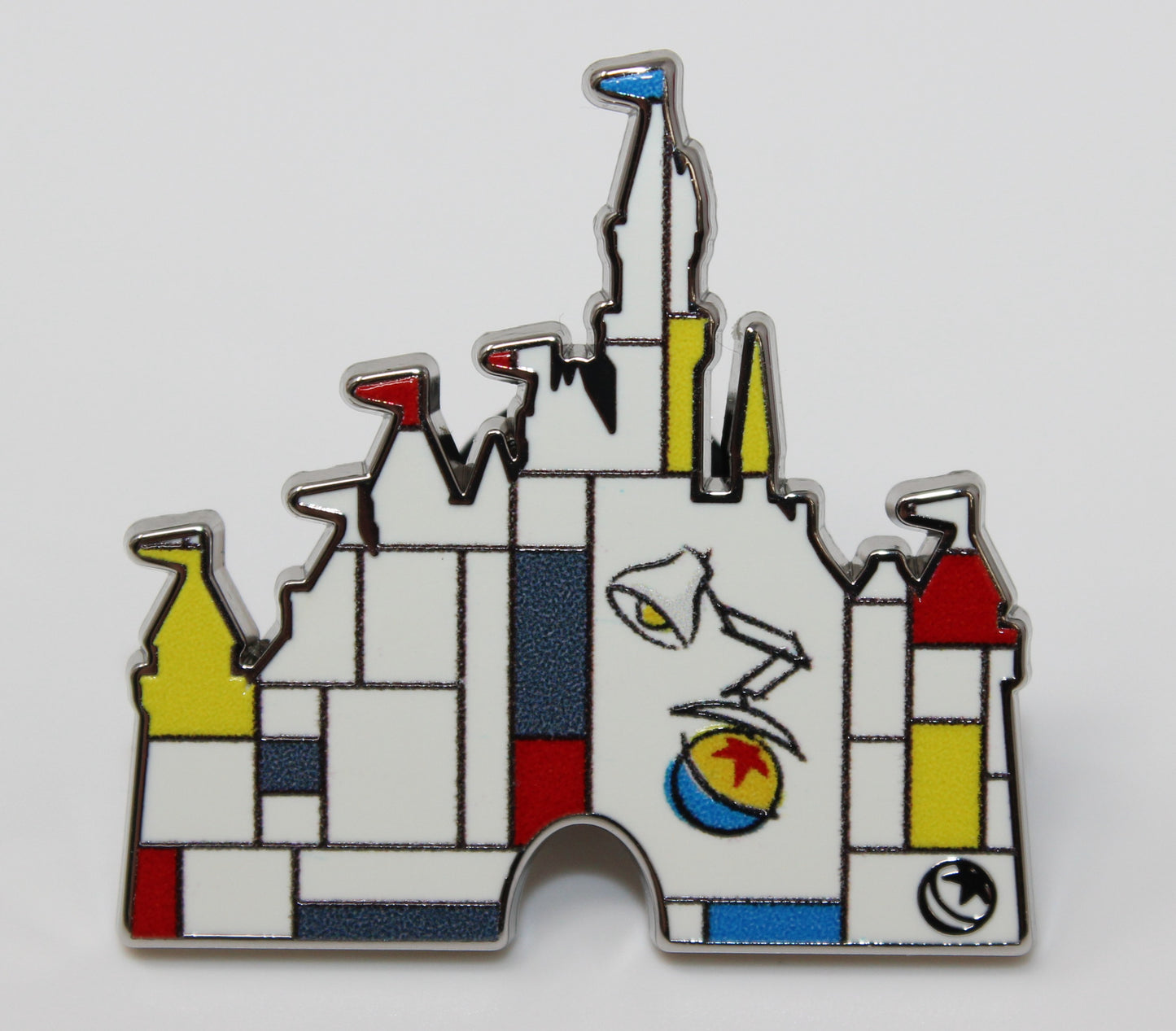 Pixar Place Hotel Castle Chaser Disneyland 2026 Hidden Disney Wave A Pin
