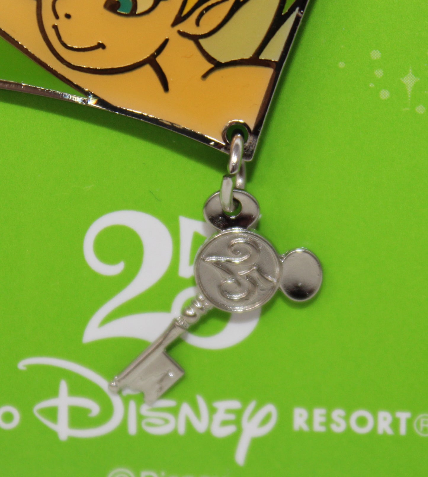 Tinker Bell Tokyo Disneyland 25th Anniversary Key Collection Disney Pin