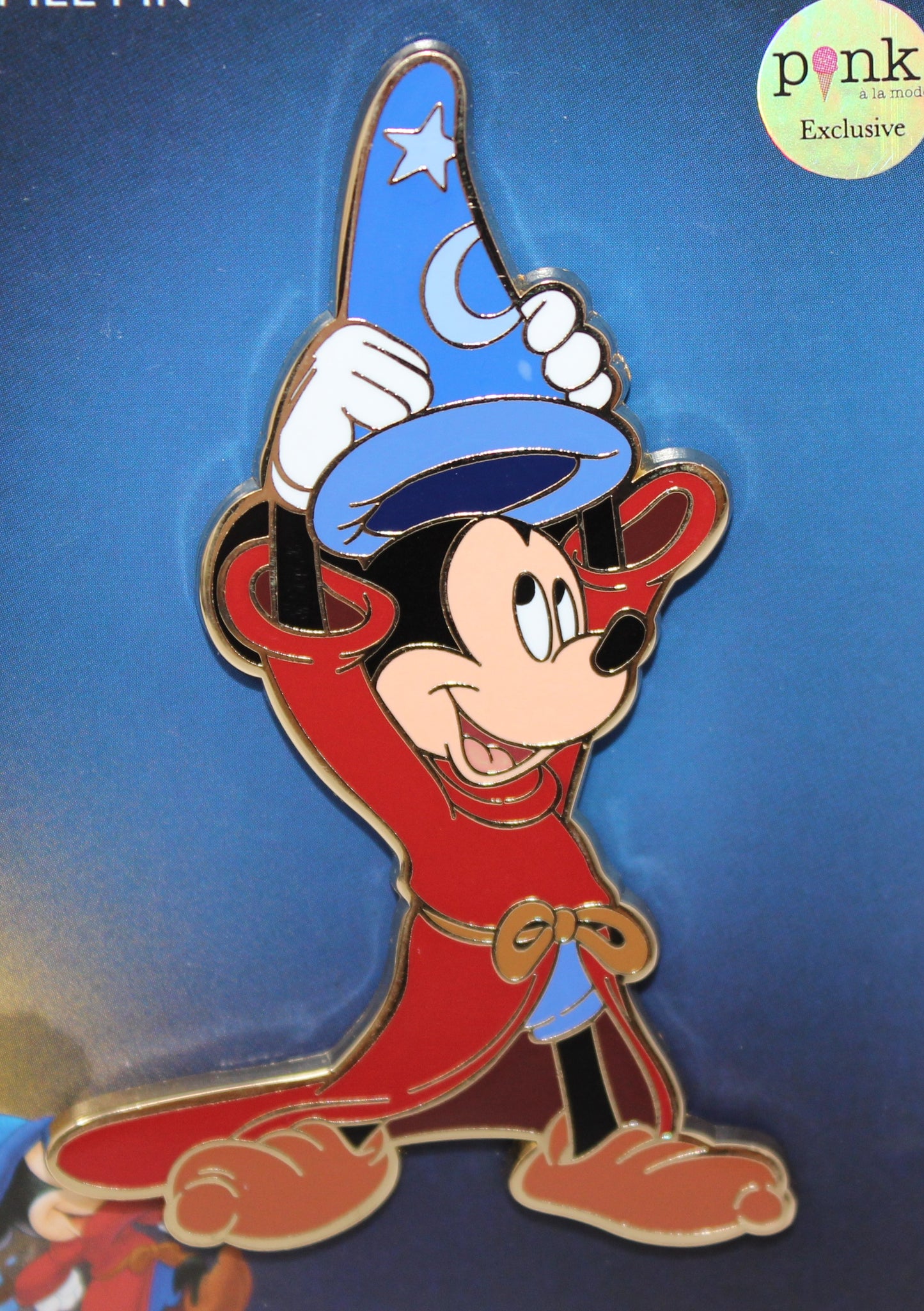 Sorcerer Mickey Fantasia 85th Anniversary Pink a la Mode Disney Pin