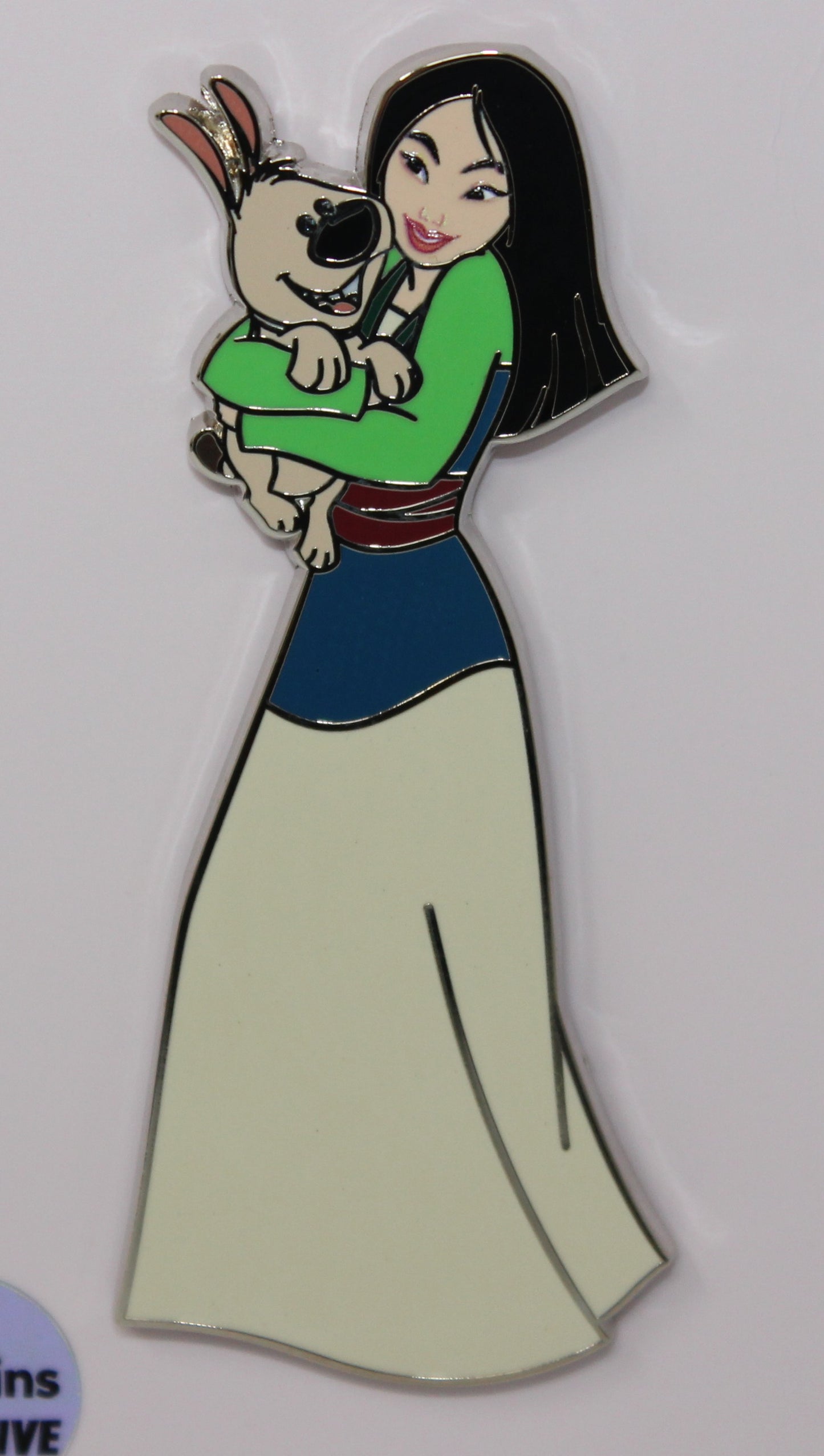 Mulan & Little Brother StewPins Exclusive Princesses and Pals Disney Pin