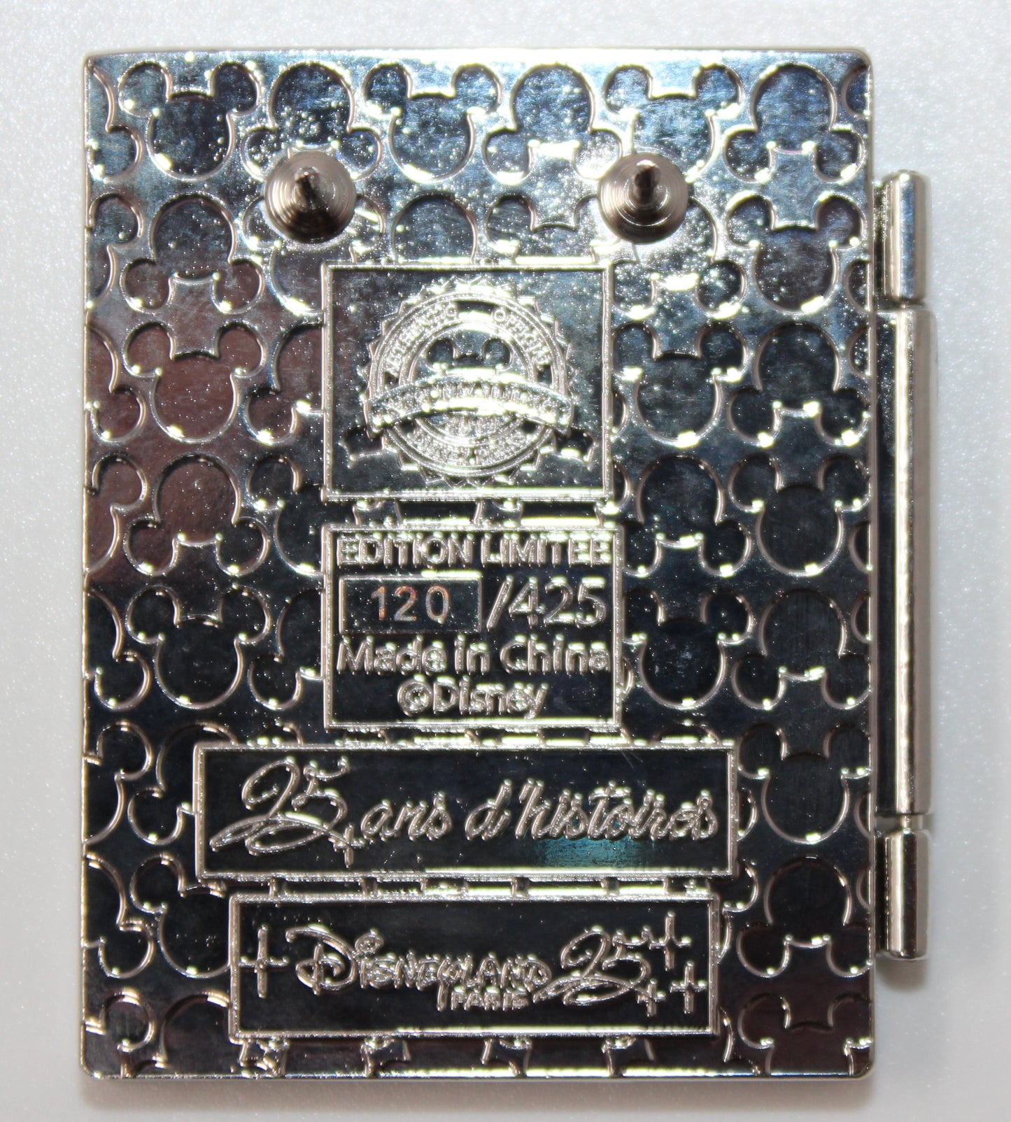 Elsa & Olaf 25 Years of History Disneyland Paris Disney Pin 120/425