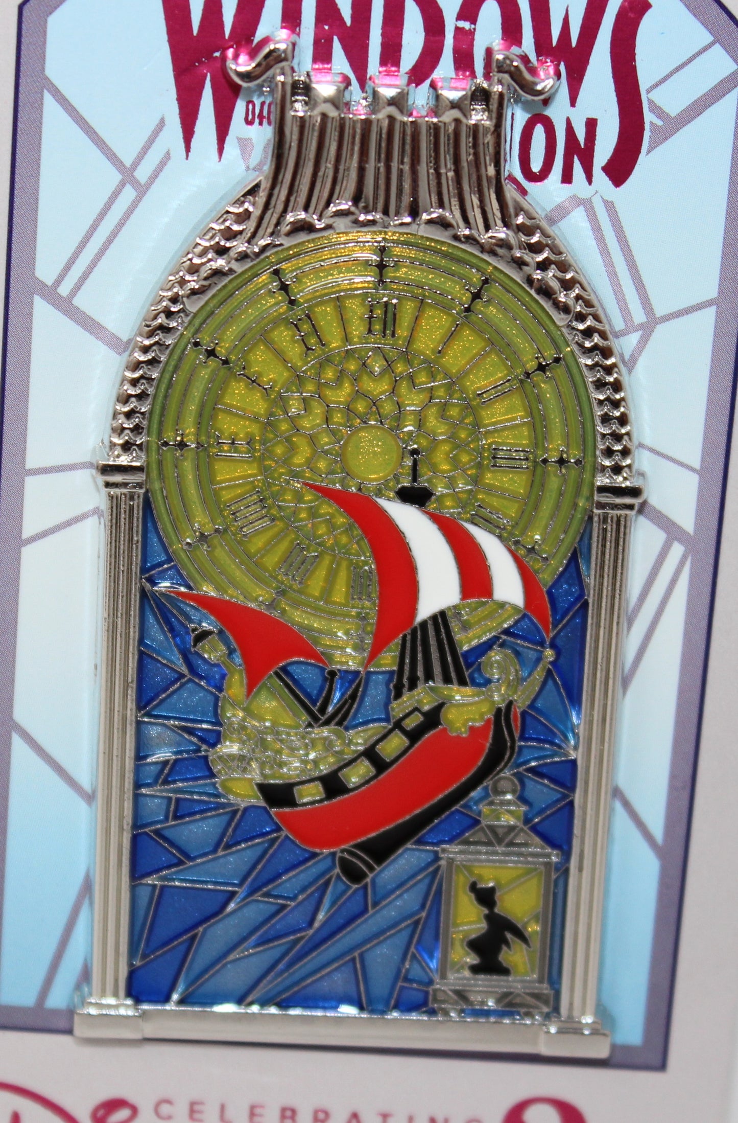 Peter Pan's Flight Windows of Attraction Disney Pin