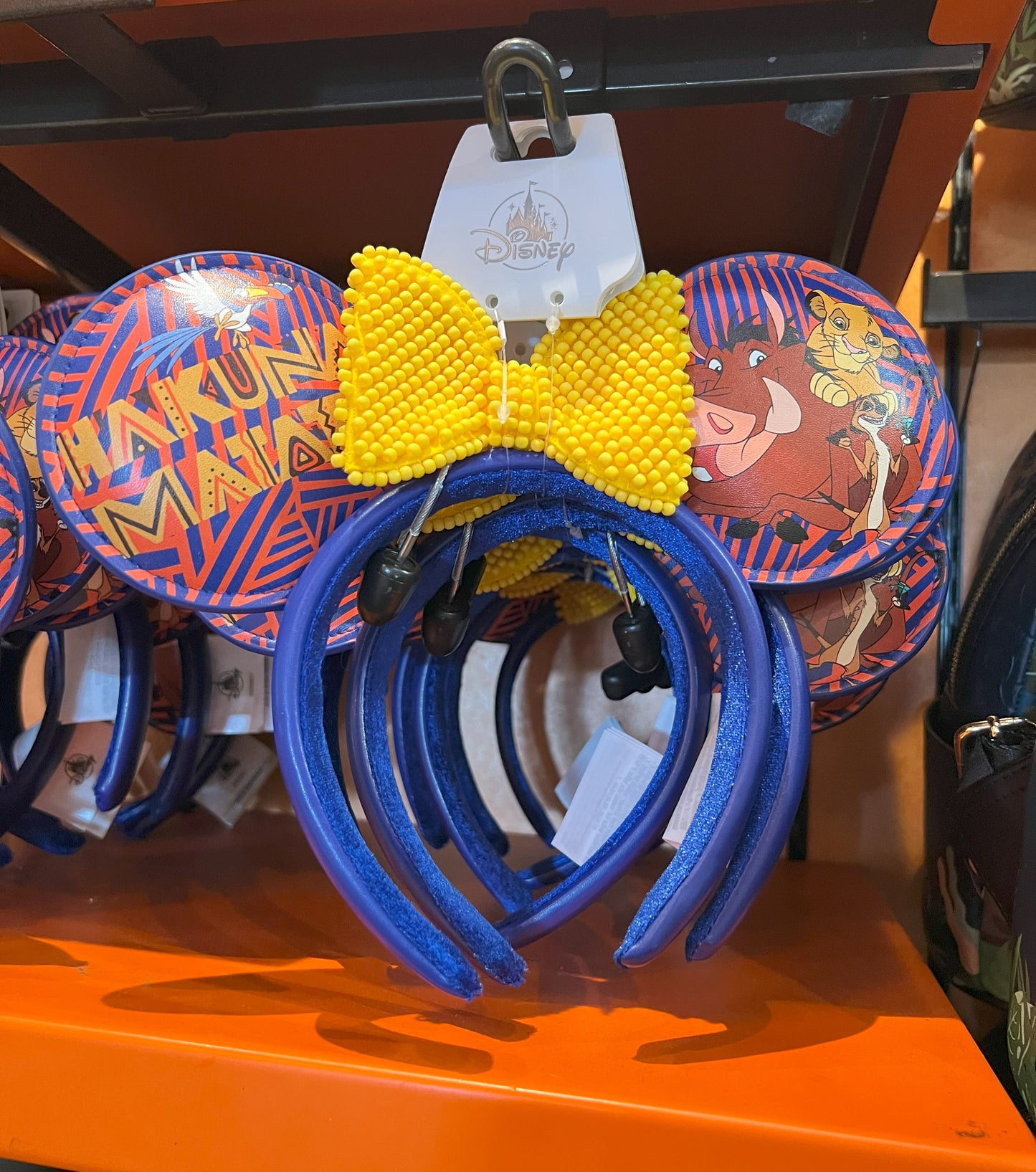 Lion King Hakuna Matata Minnie Mouse Ears Headband