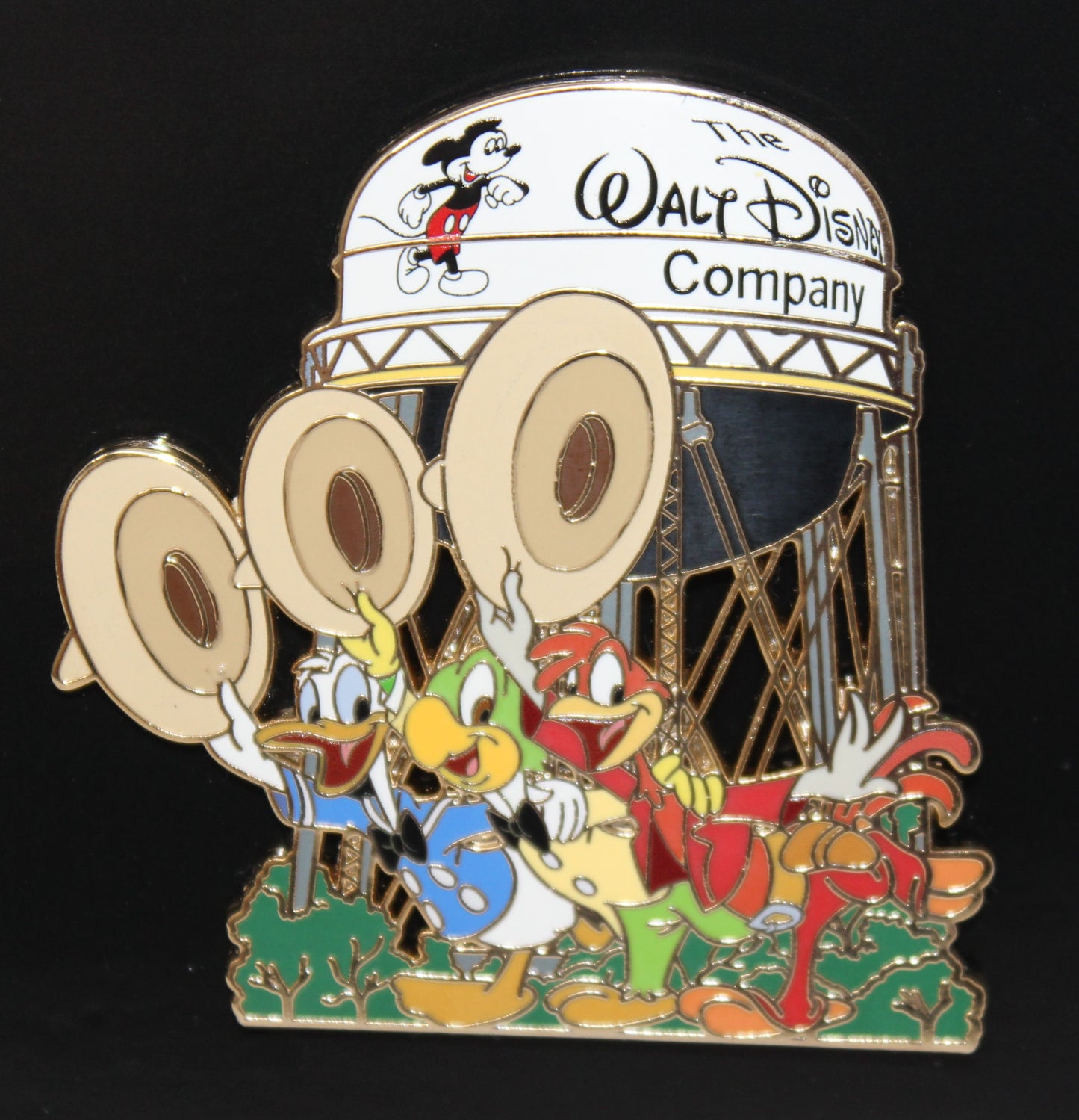 Donald Jose & Panchito Three Caballeros Disney Employee Center Pin