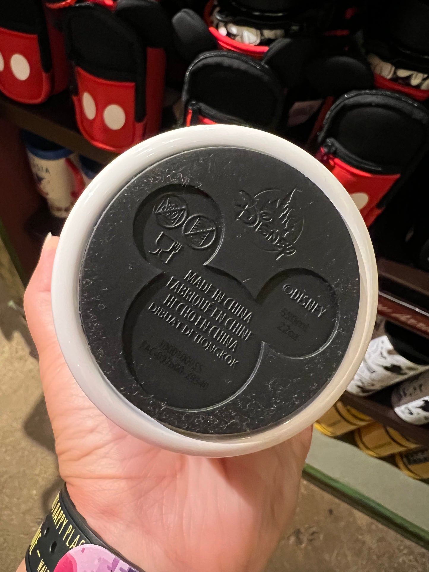White Walt Disney World Metal Tumbler 22oz