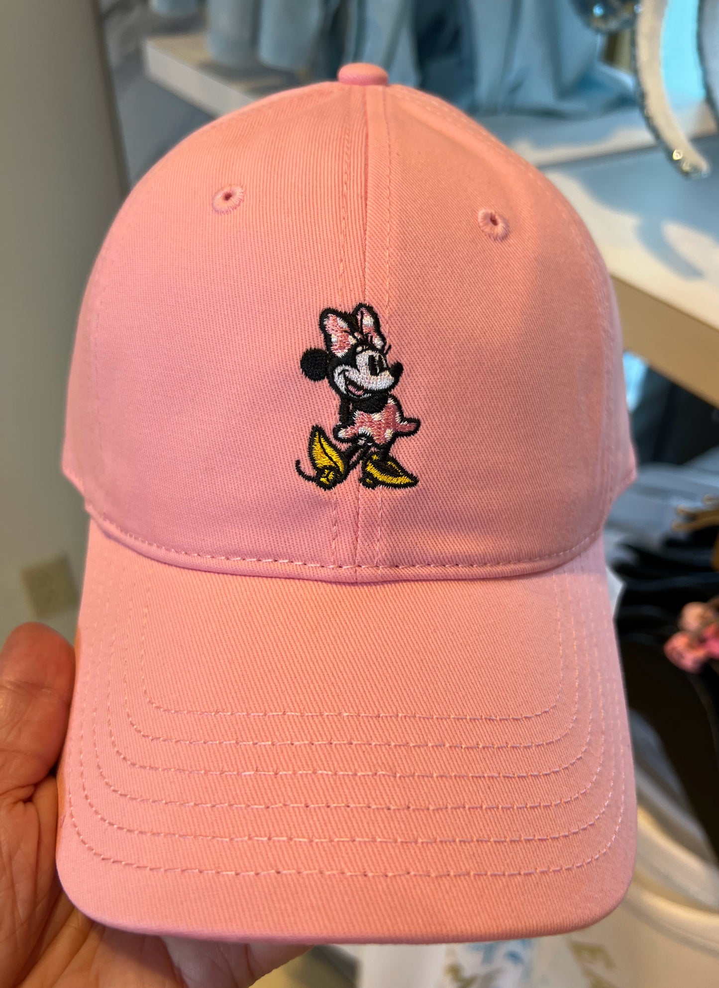 Pink Minnie Mouse Baseball Cap