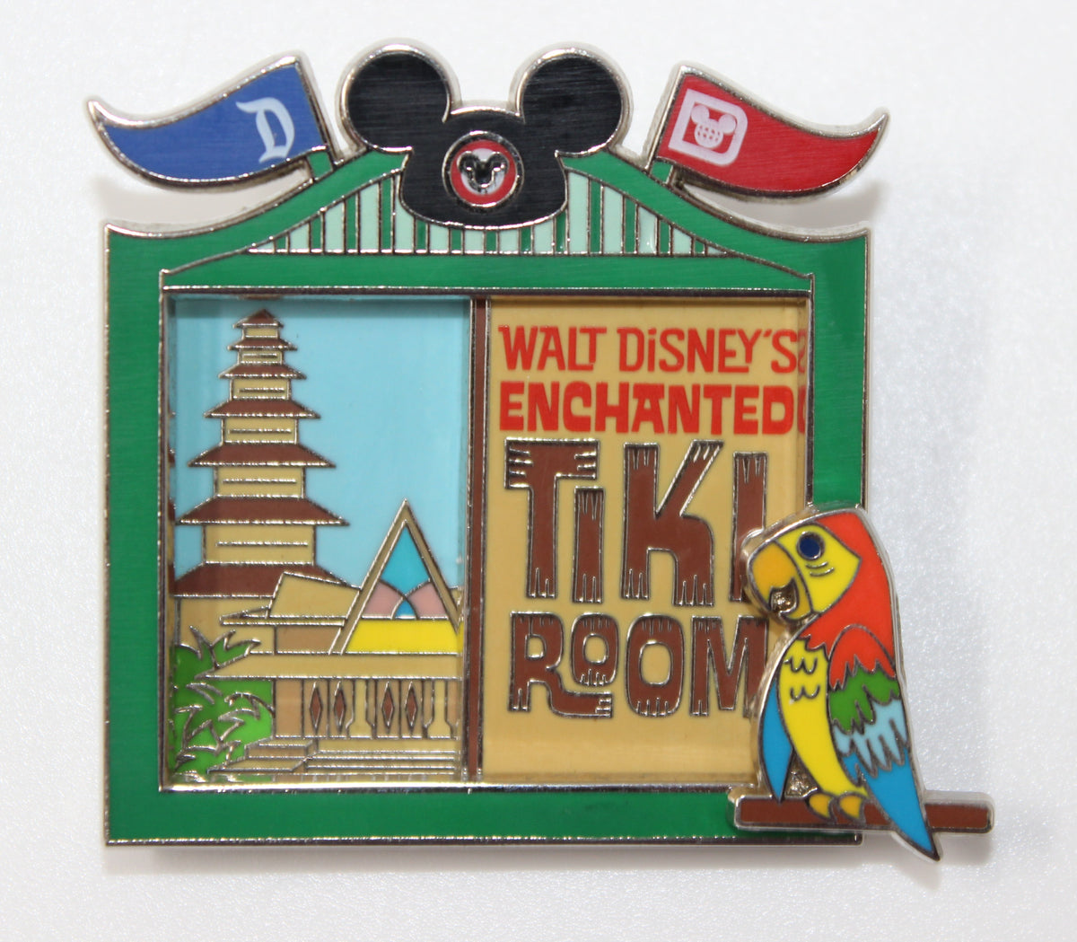 Walt Disney's Enchanted Tiki Room Bicoastal Adventures Disney Pin