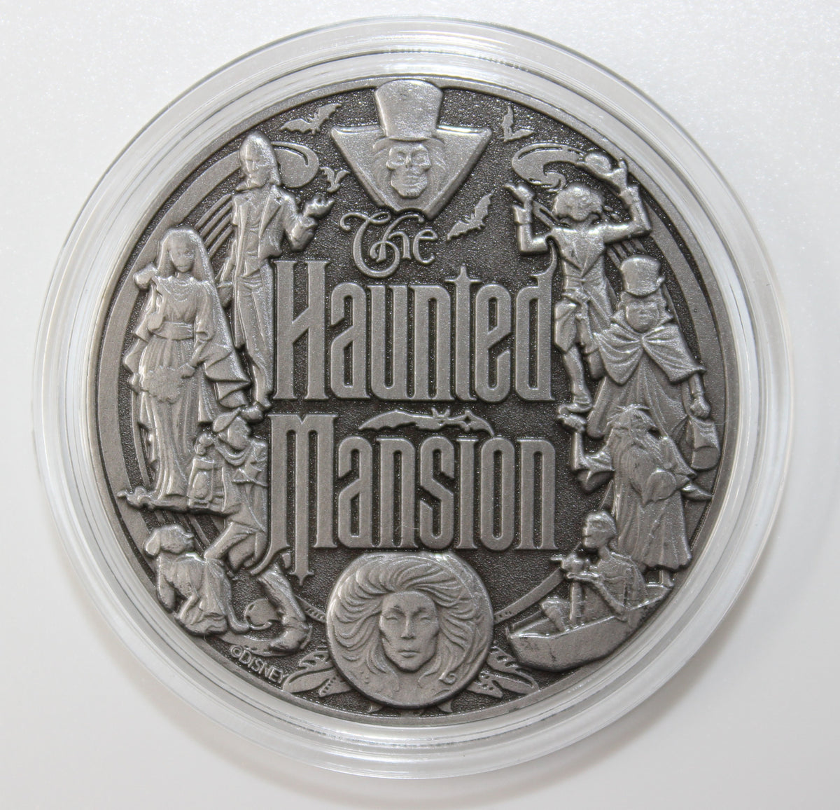 Ezra Haunted Mansion Disney Medallion