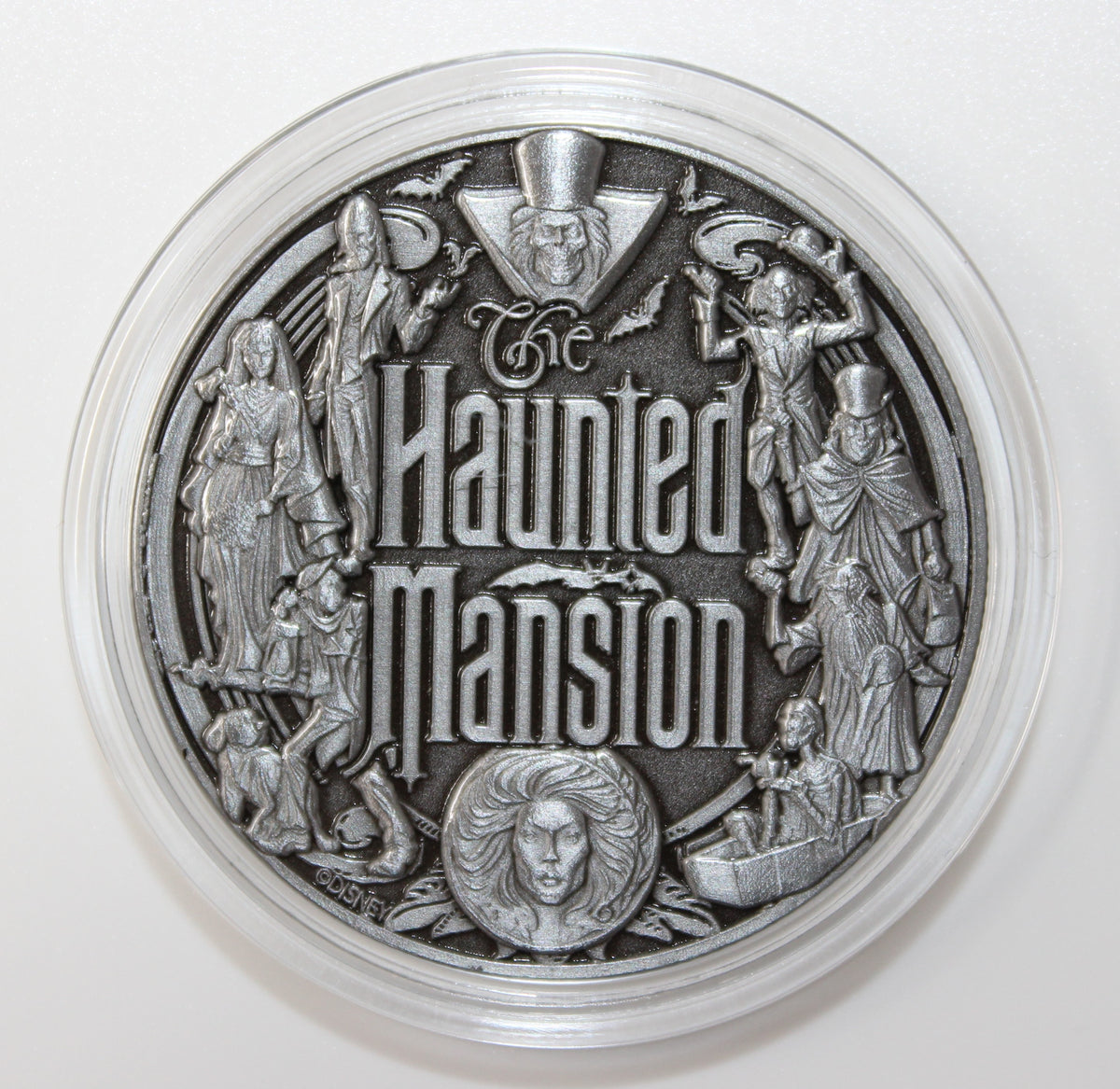 Phineas Haunted Mansion Disney Medallion