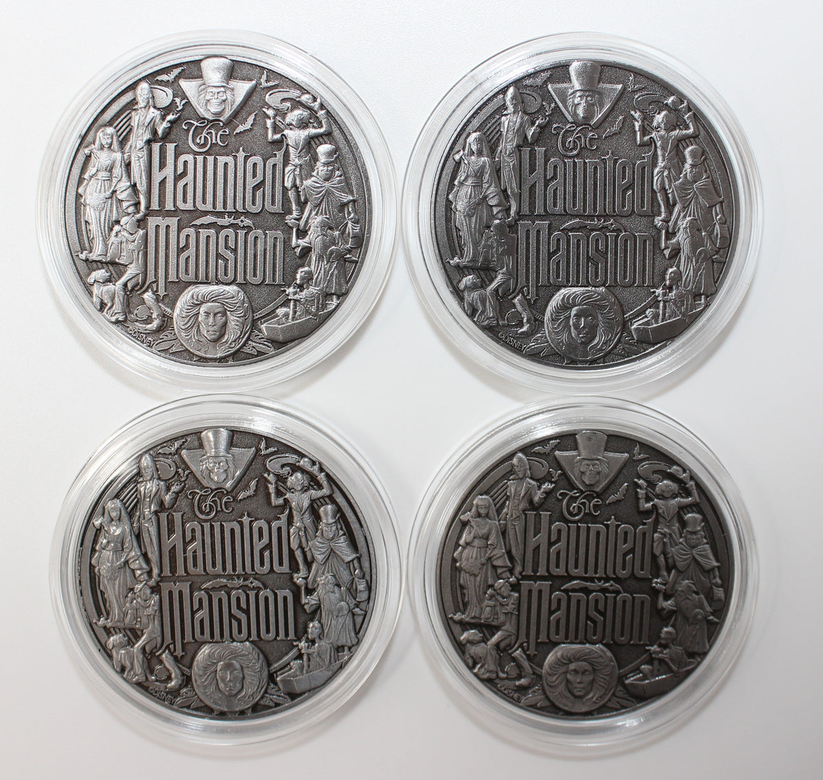 Haunted Mansion Ghosts Disney Medallion Set