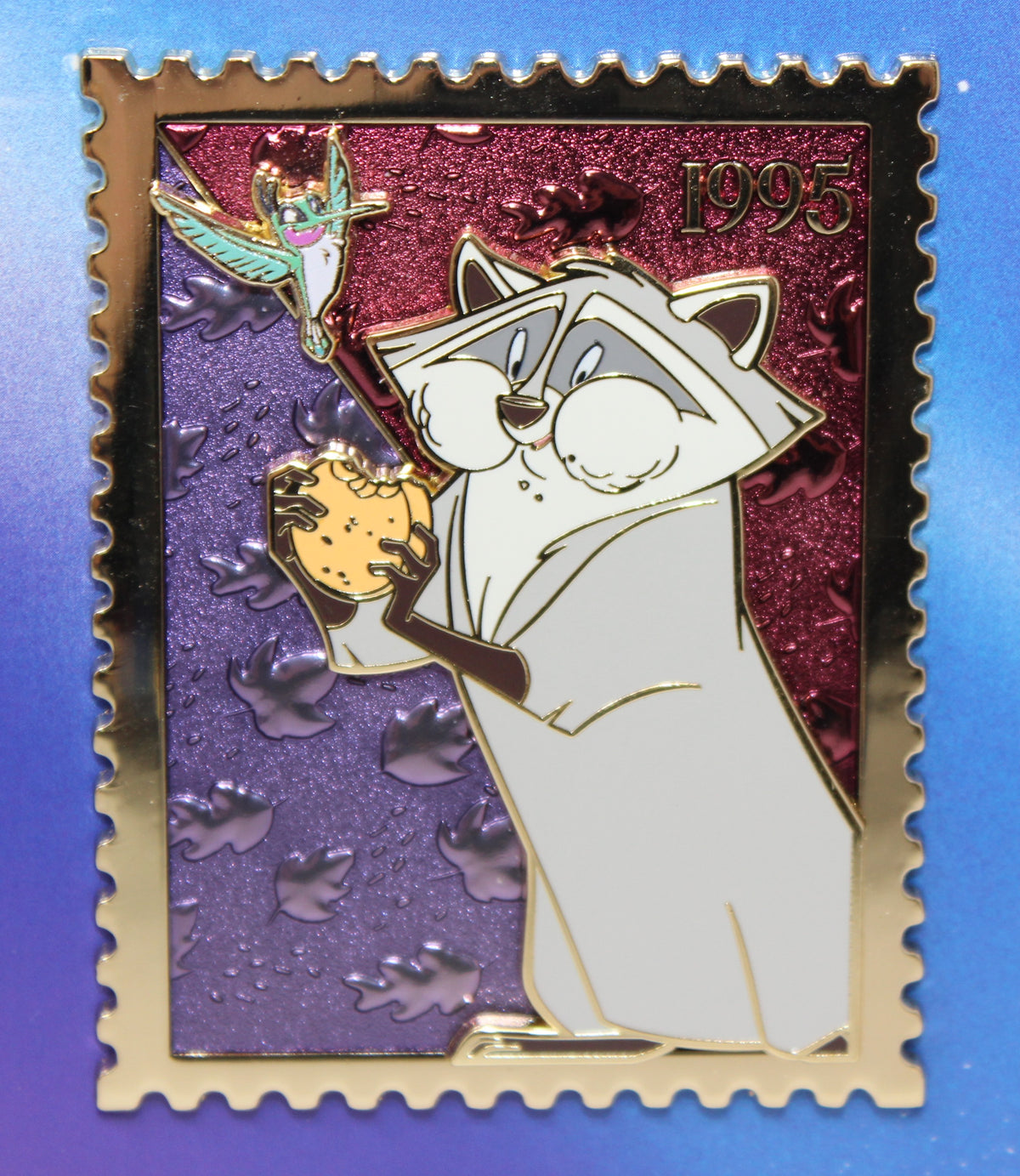 Meeko & Flit Royal Stamps Pink a la Mode Disney Pin
