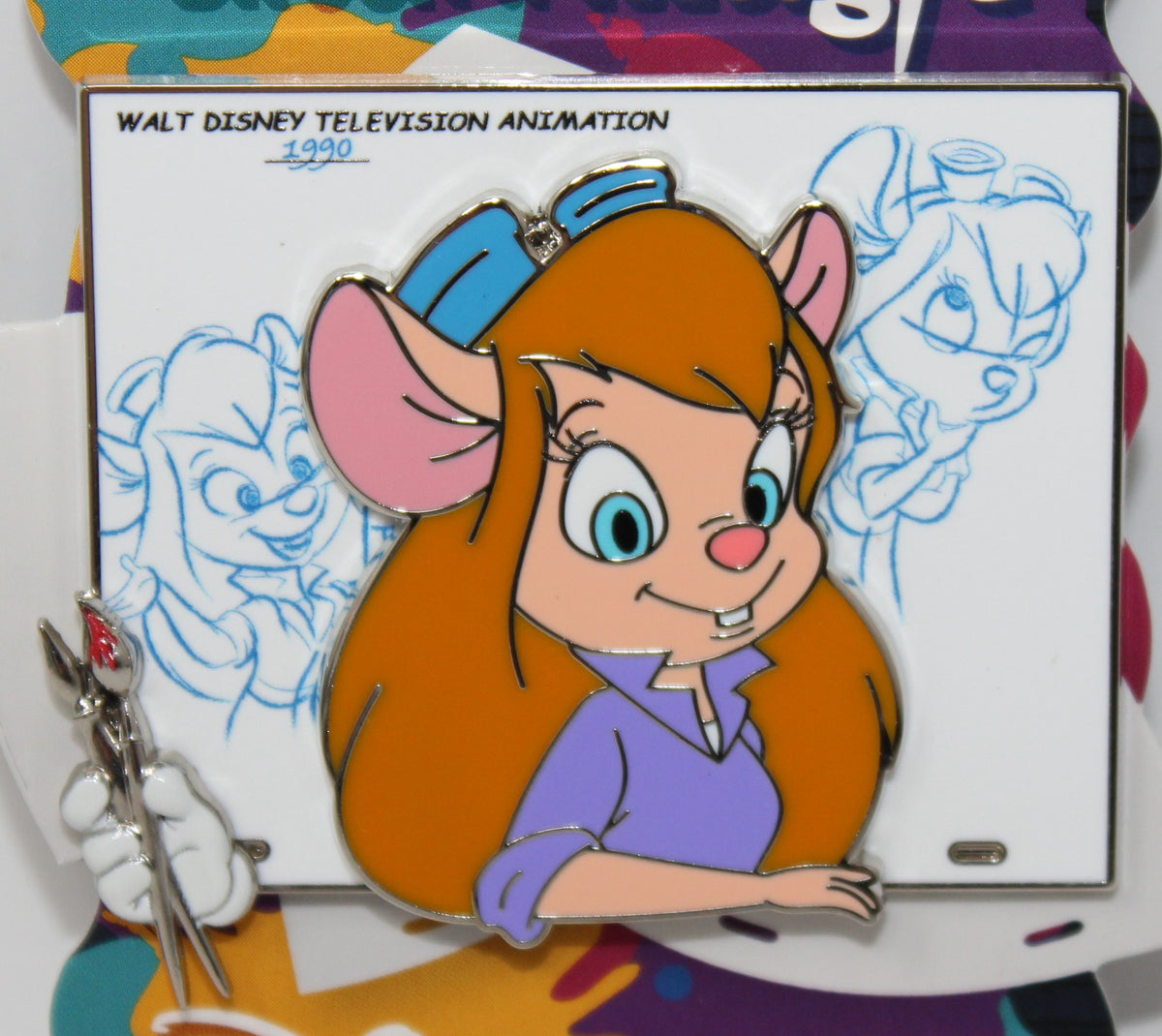 Gadget Brush of Magic Limited Edition Disney Pin