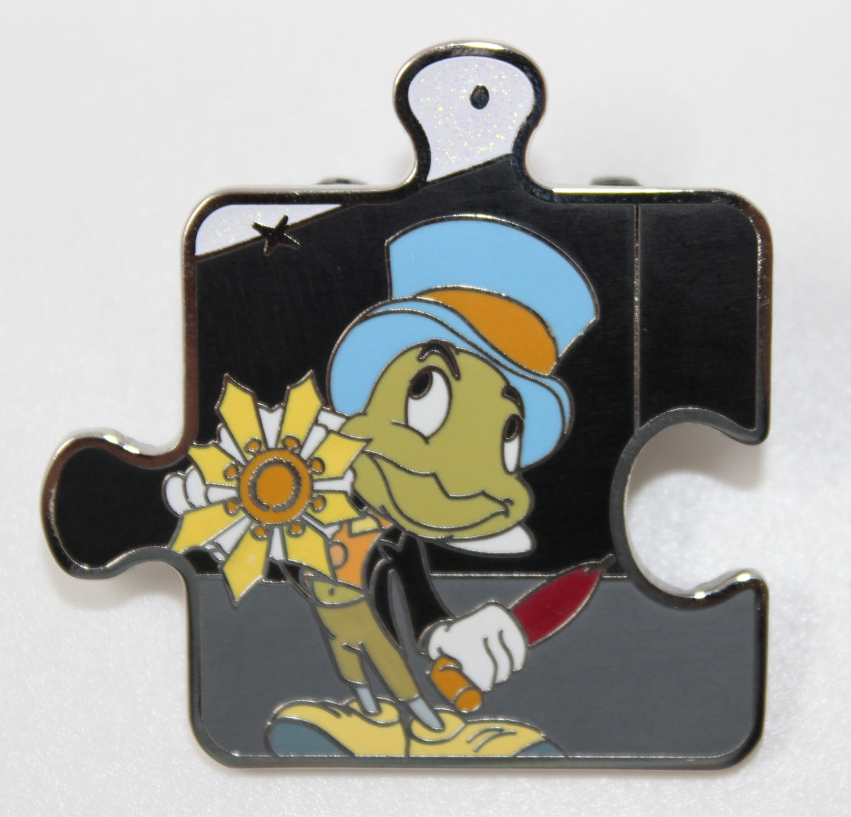Jiminy Cricket Chaser Pinocchio Character Connection Puzzle Disney Pin