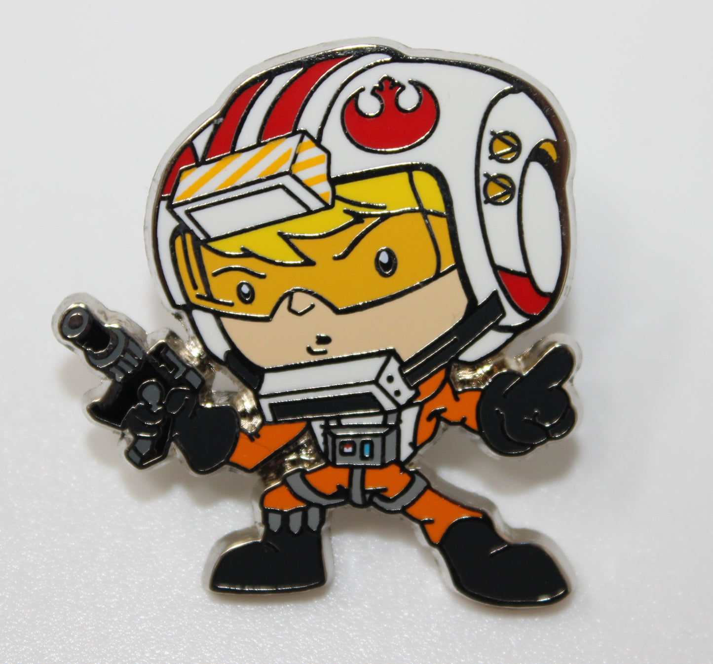 Luke Skywalker Rebel Pilot Classic Cutie Star Wars Mystery Disney Pin