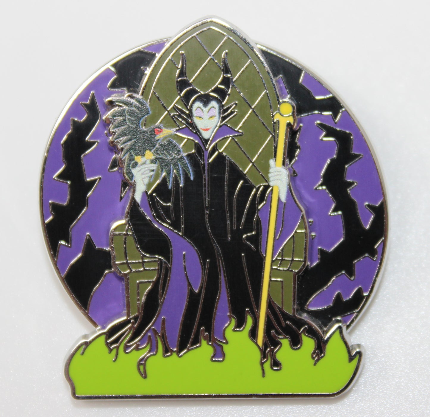 Maleficent on Throne Disney Pin