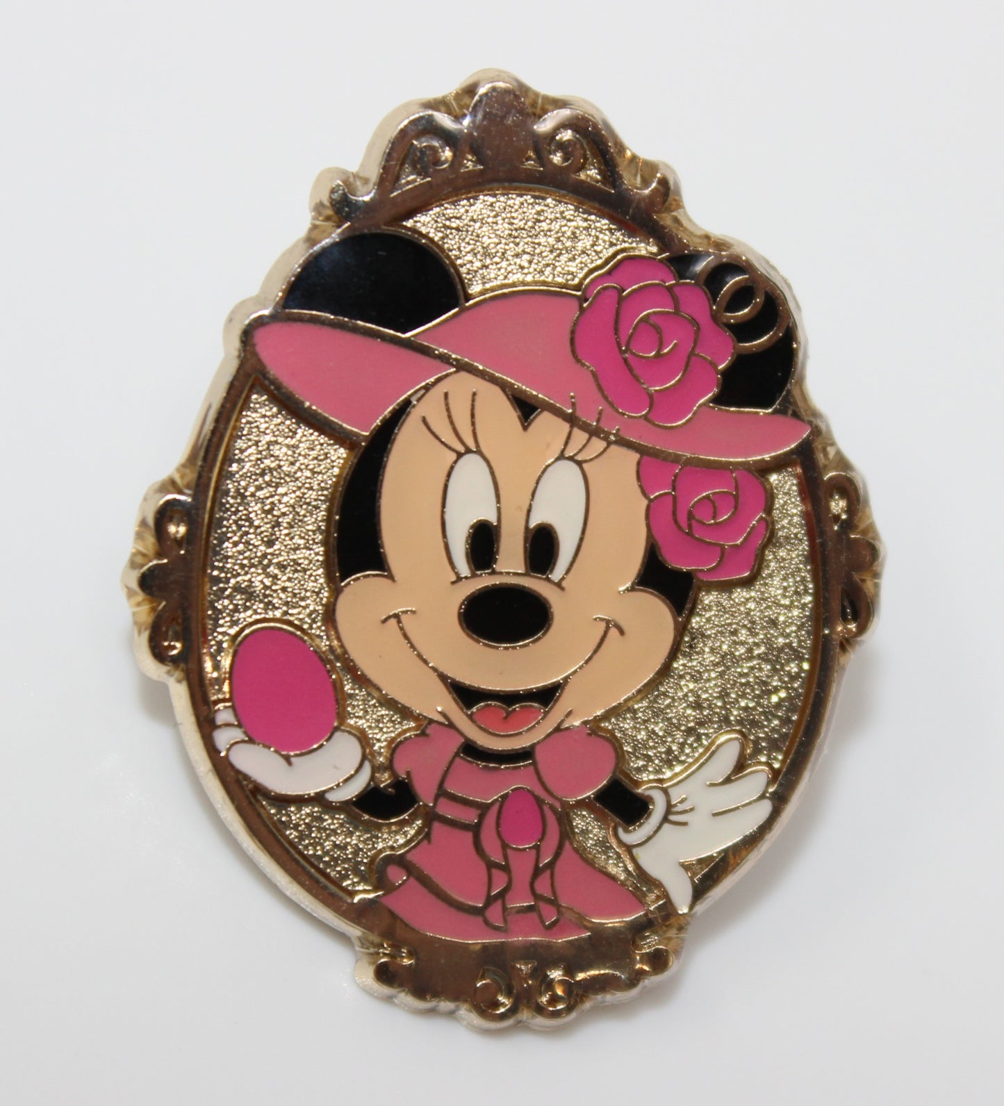 Minnie Mouse Tokyo Disney Sea Gold Easter Egg Game Prize Disney Pin