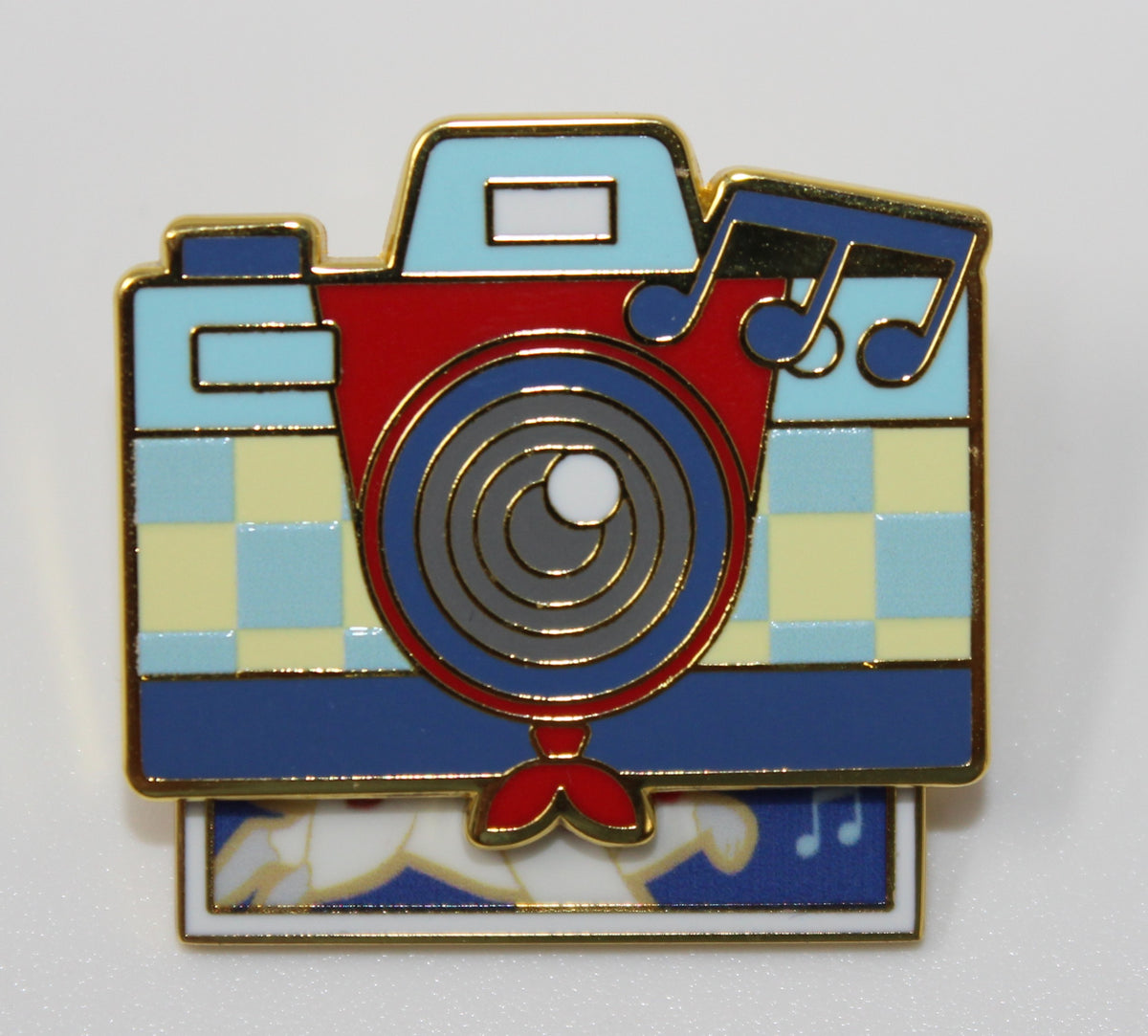 Oliver & Company Cats and Dogs Camera Mystery BoxLunch Pin